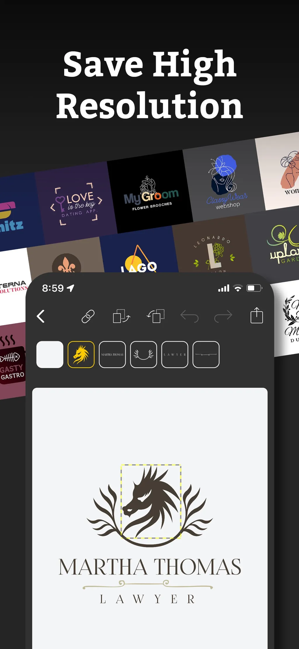 Logo Maker: Art Design Creator App Store screenshot 6