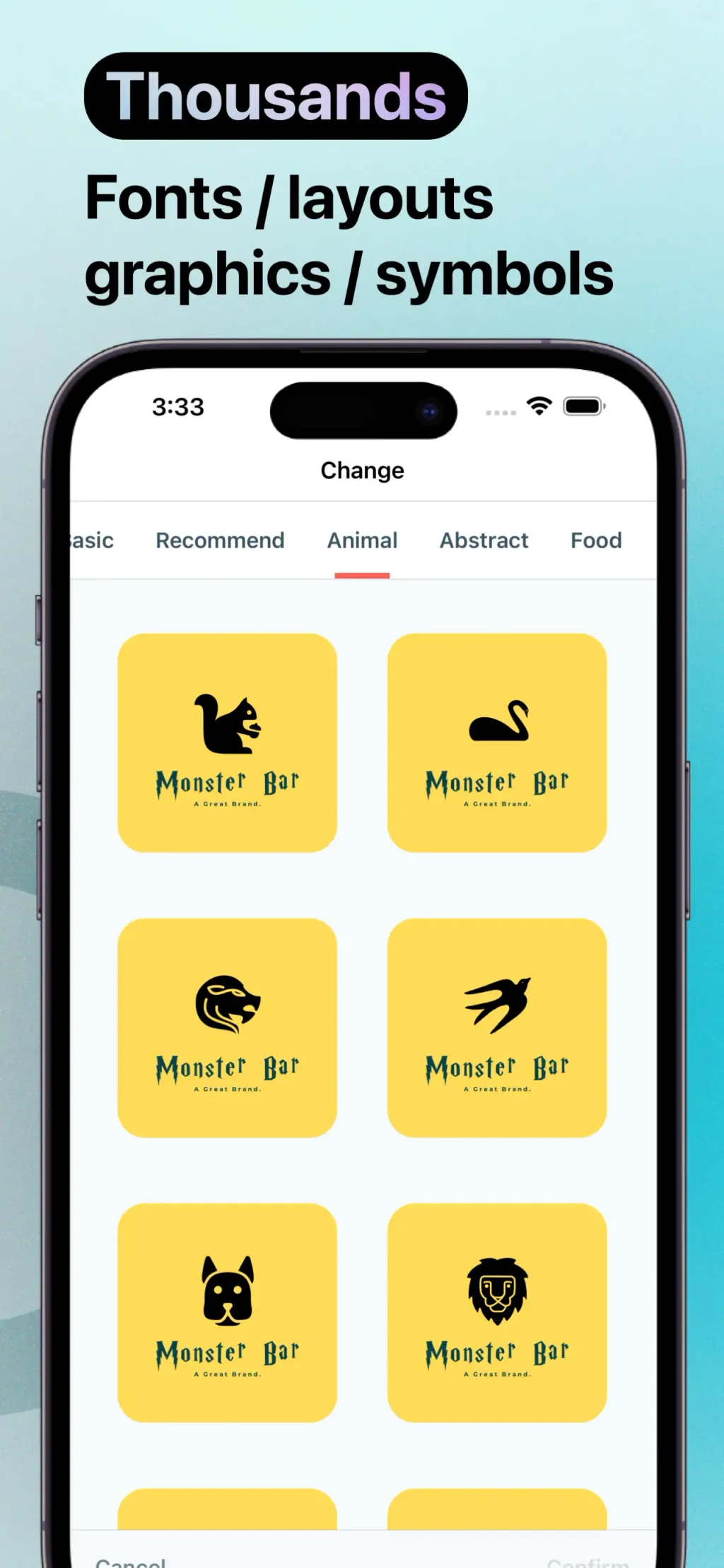 Logo Maker SOS: Design Creator App Store screenshot 4