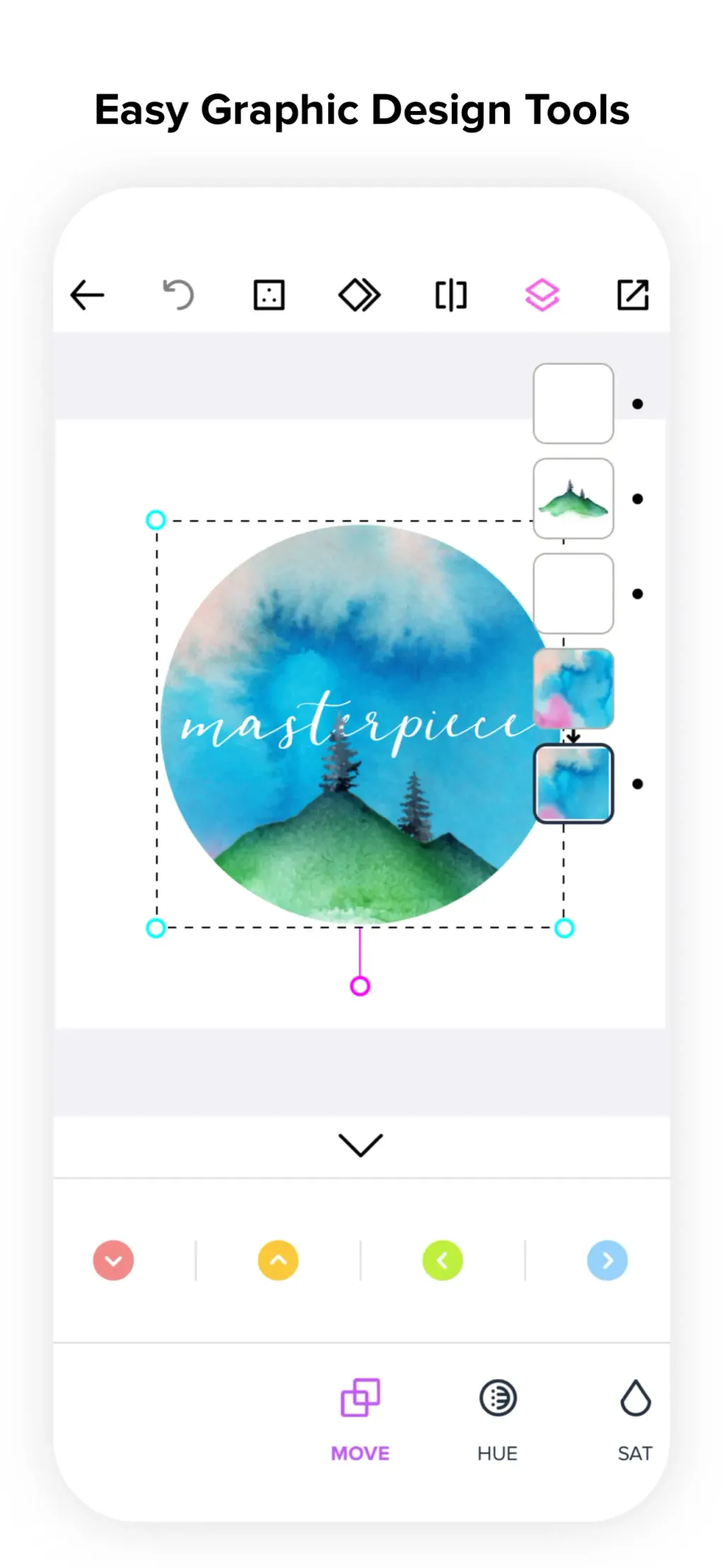 Logo Maker - Watercolor Logo App Store screenshot 3