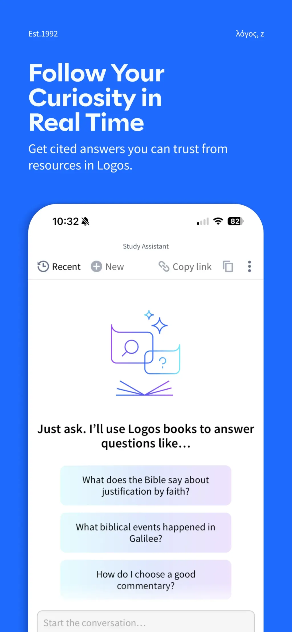 Logos: Deep Bible Study App Store screenshot 2