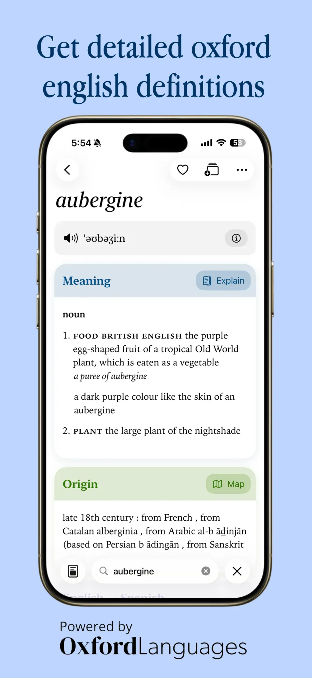 LookUp: English Dictionary screenshot 2