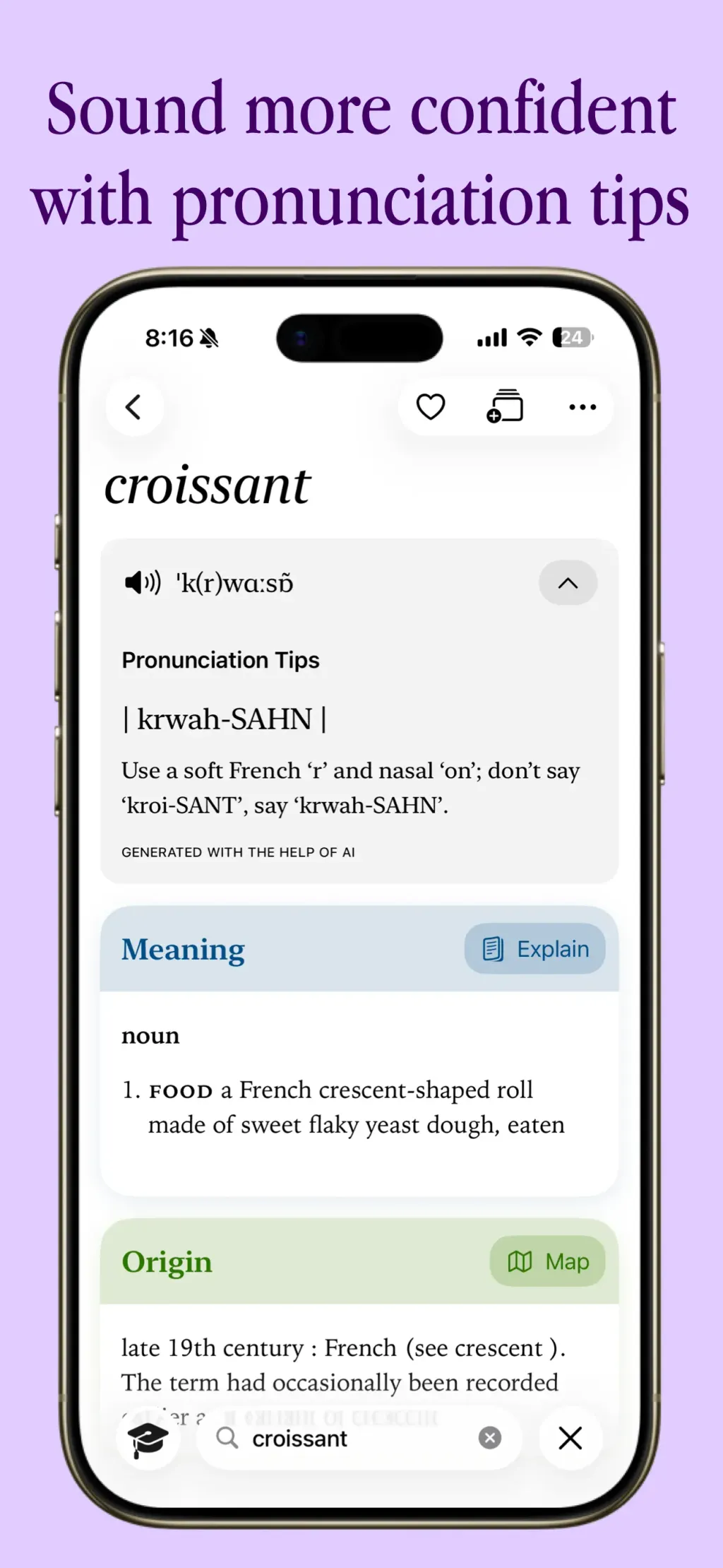 LookUp: English Dictionary screenshot 2