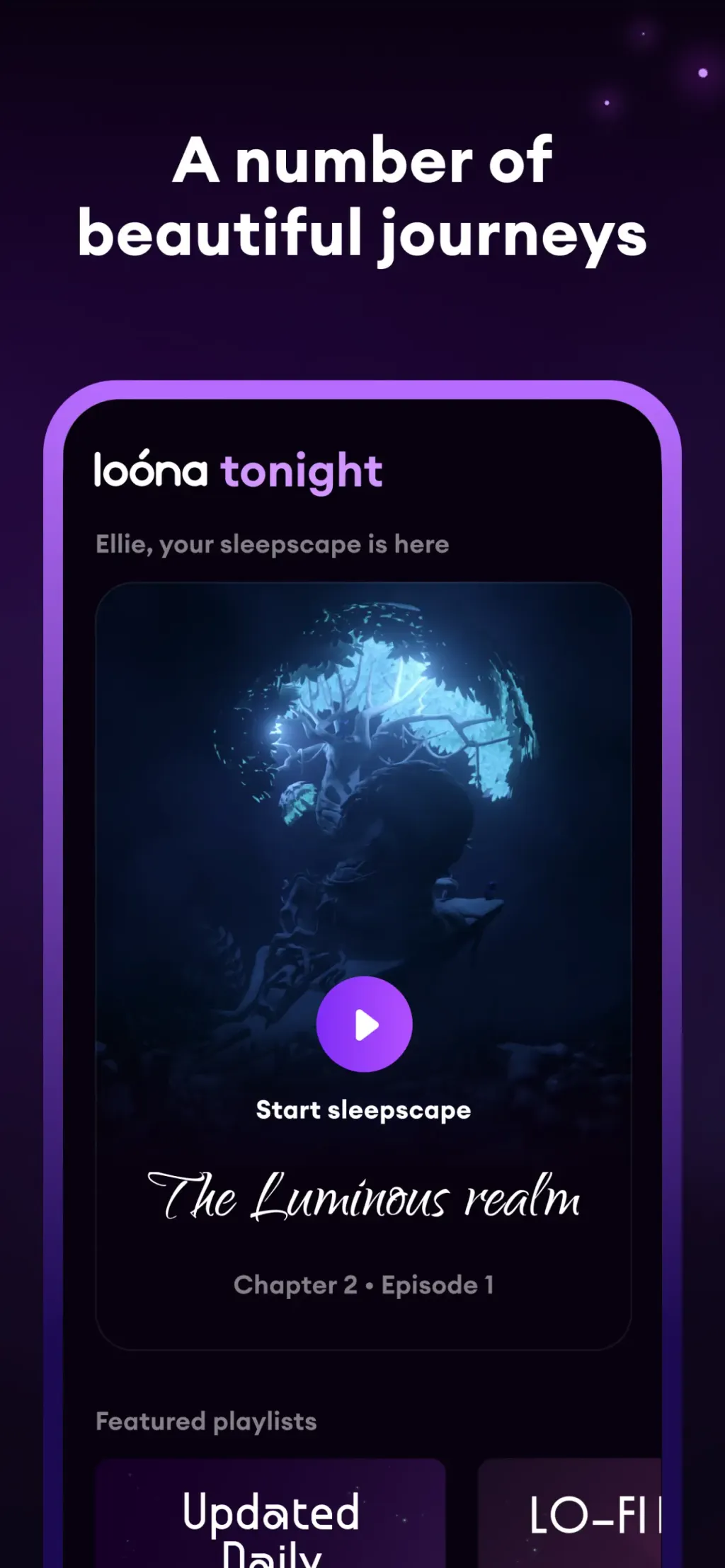 Loóna: Sleep, reduce anxiety App Store screenshot 6