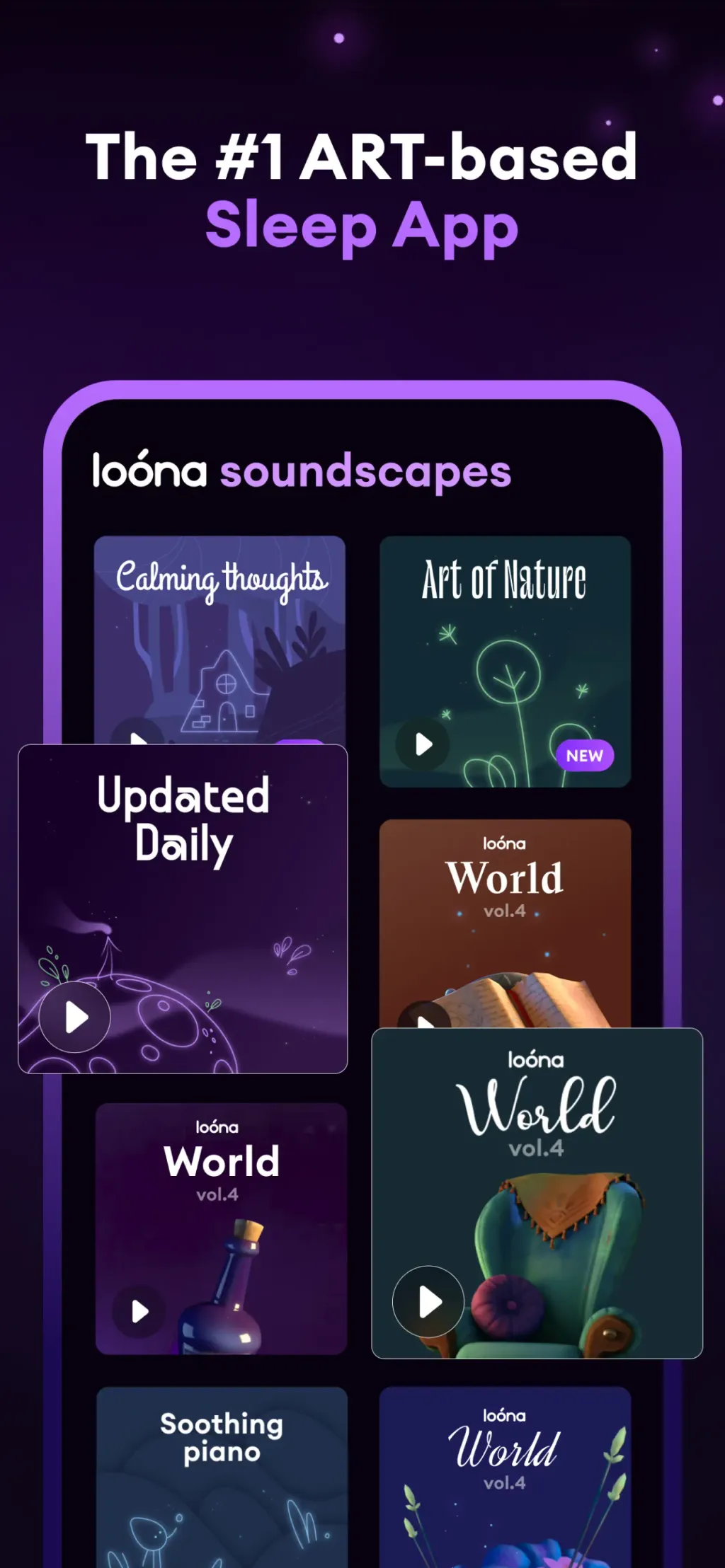 Loóna: Sleep, reduce anxiety App Store screenshot 8