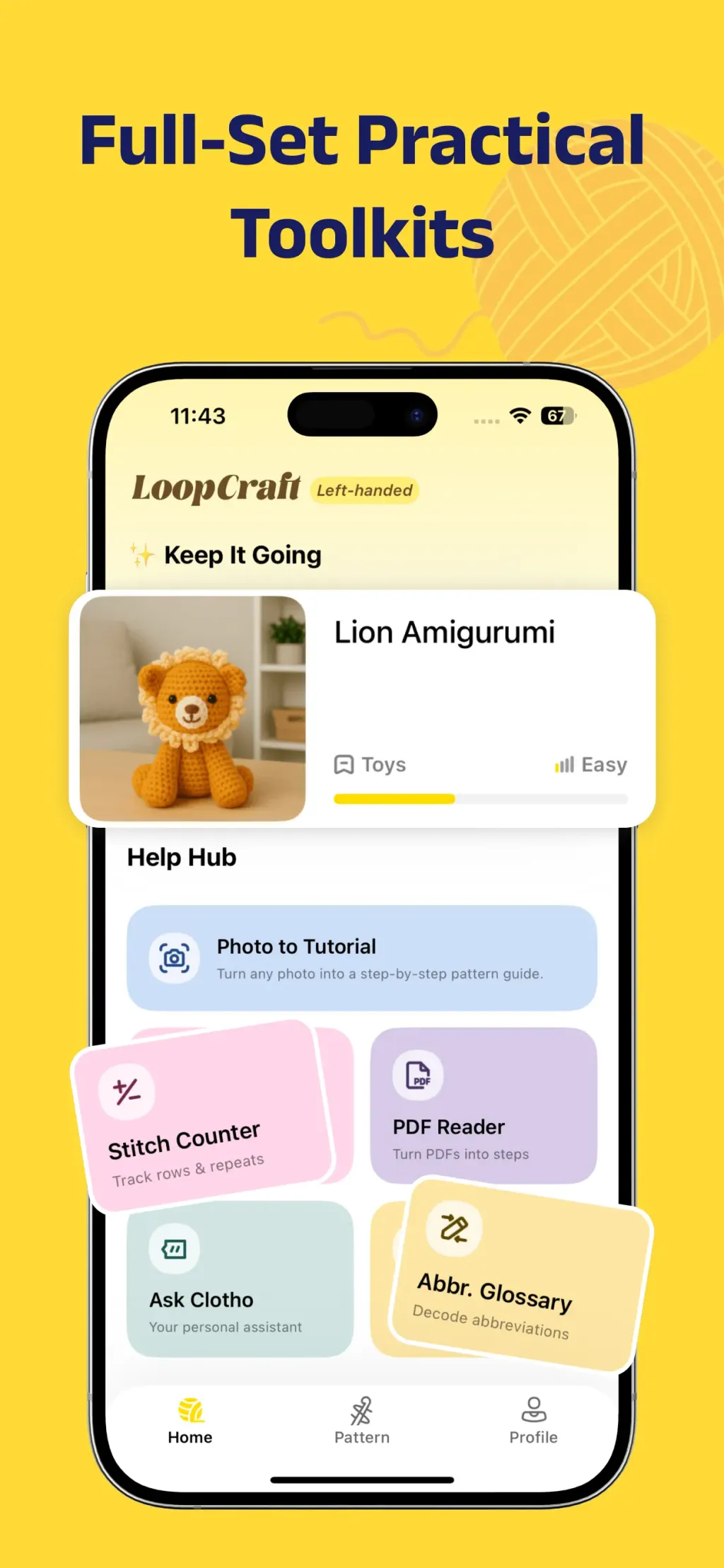 LoopCraft: Crochet & Knitting App Store screenshot 6