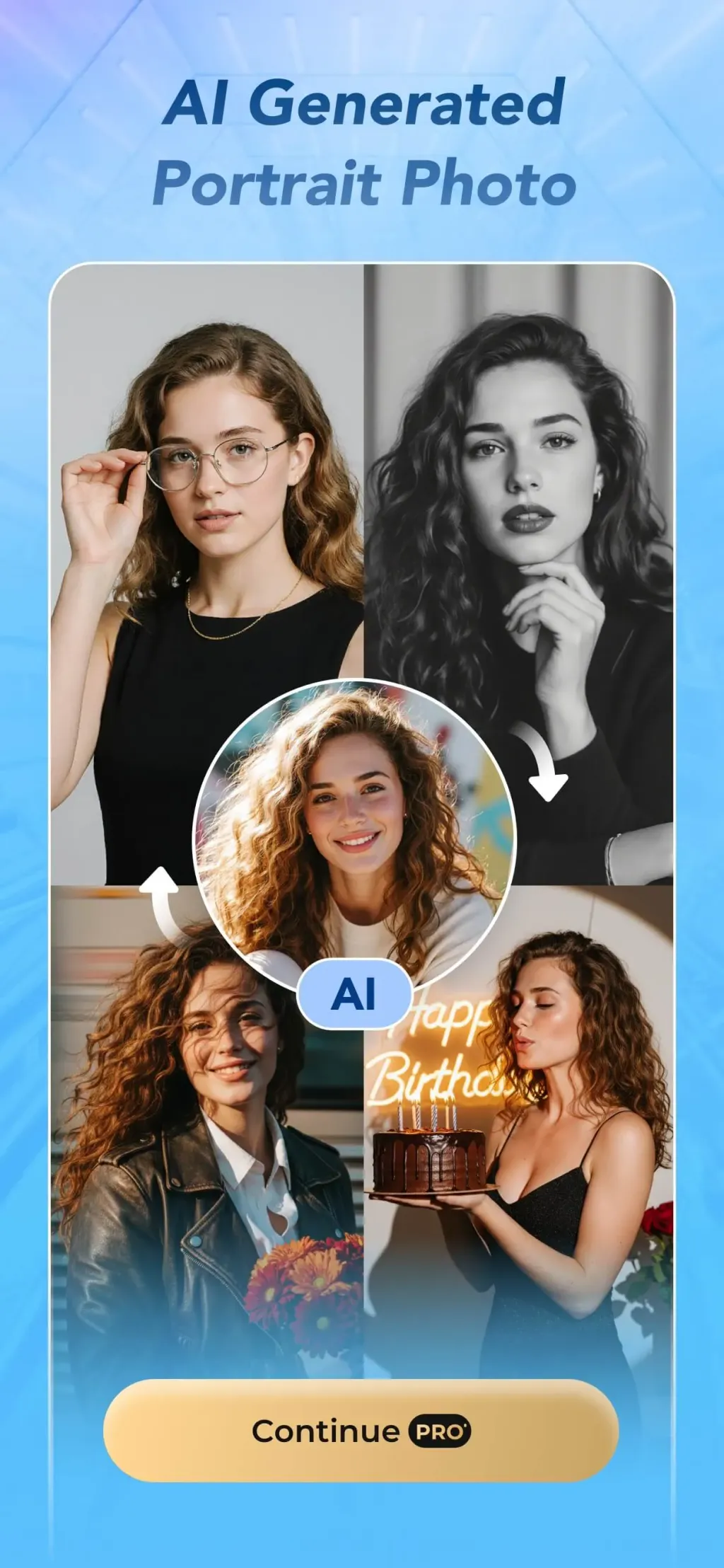 LoopYa: AI driven photo editor App Store screenshot 1