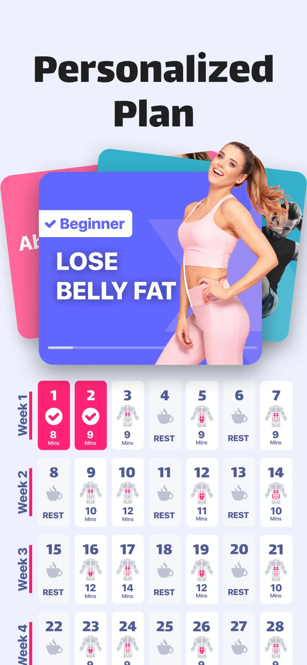 Lose Weight at Home in 30 Days App Store screenshot 3