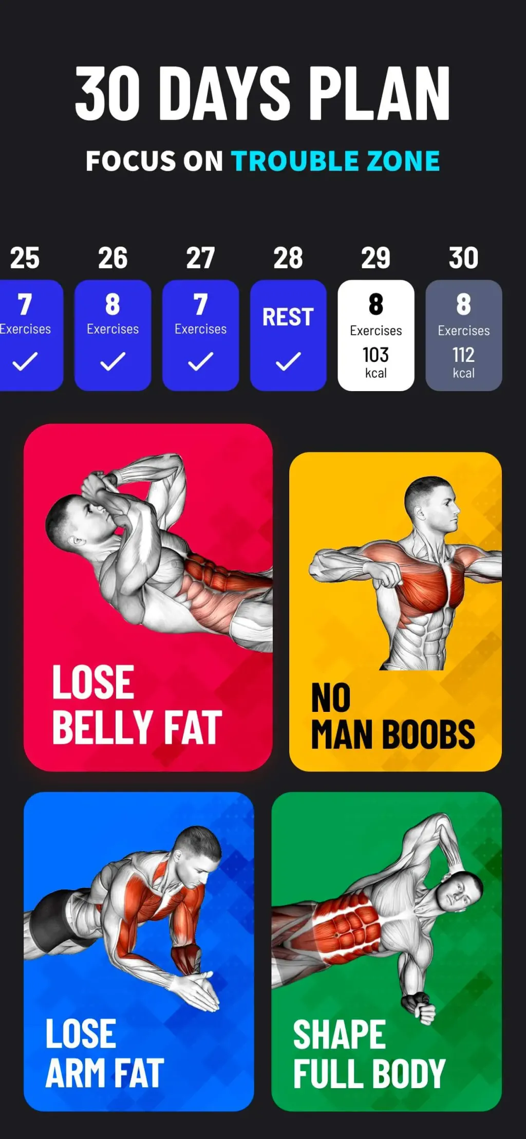 Lose Weight for Men at Home screenshot 2