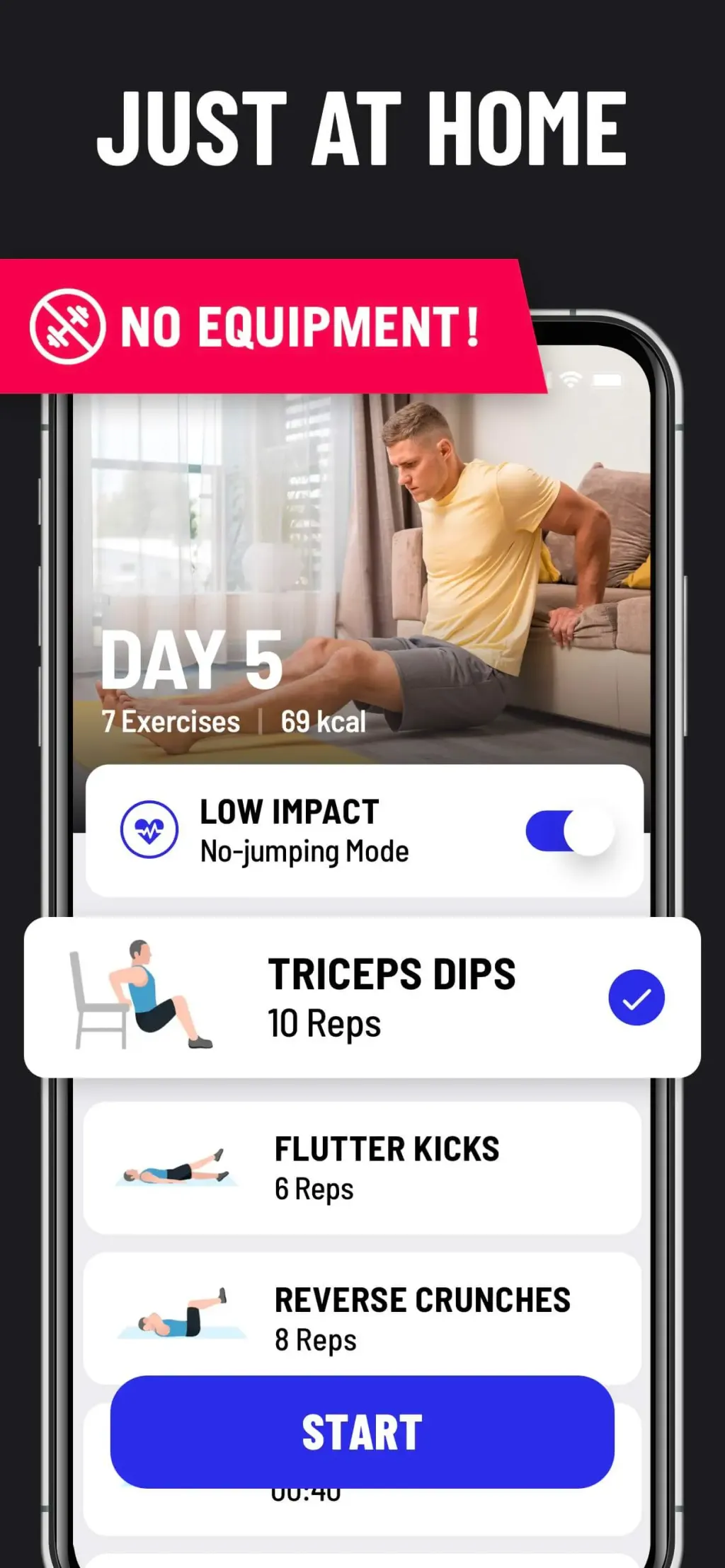 Lose Weight for Men at Home screenshot 3