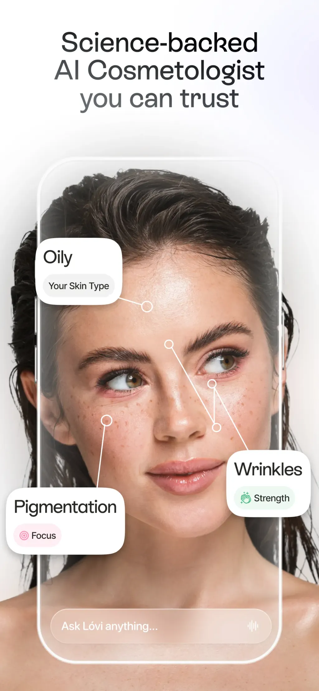 Lovi - AI Skin Care Scanner screenshot 2
