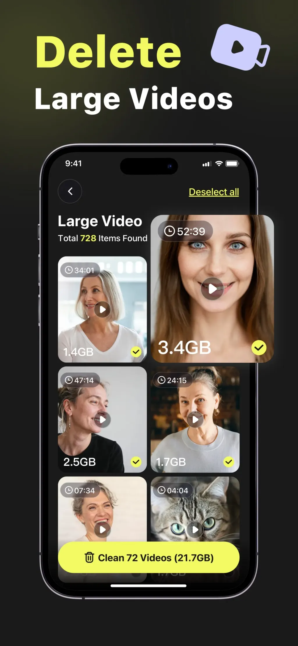 Lumi Cleaner: storage cleaner App Store screenshot 5