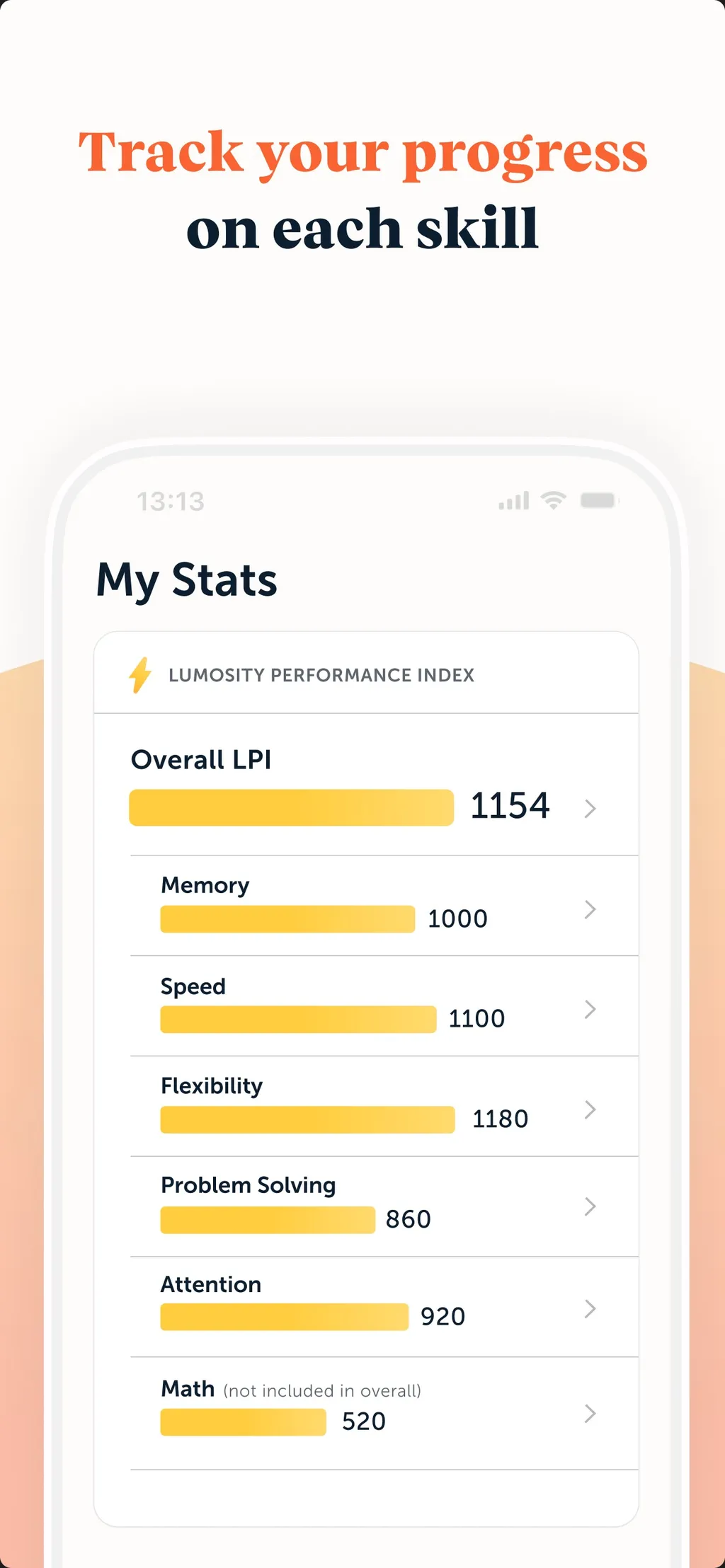 Lumosity: Brain Training Games App Store screenshot 4
