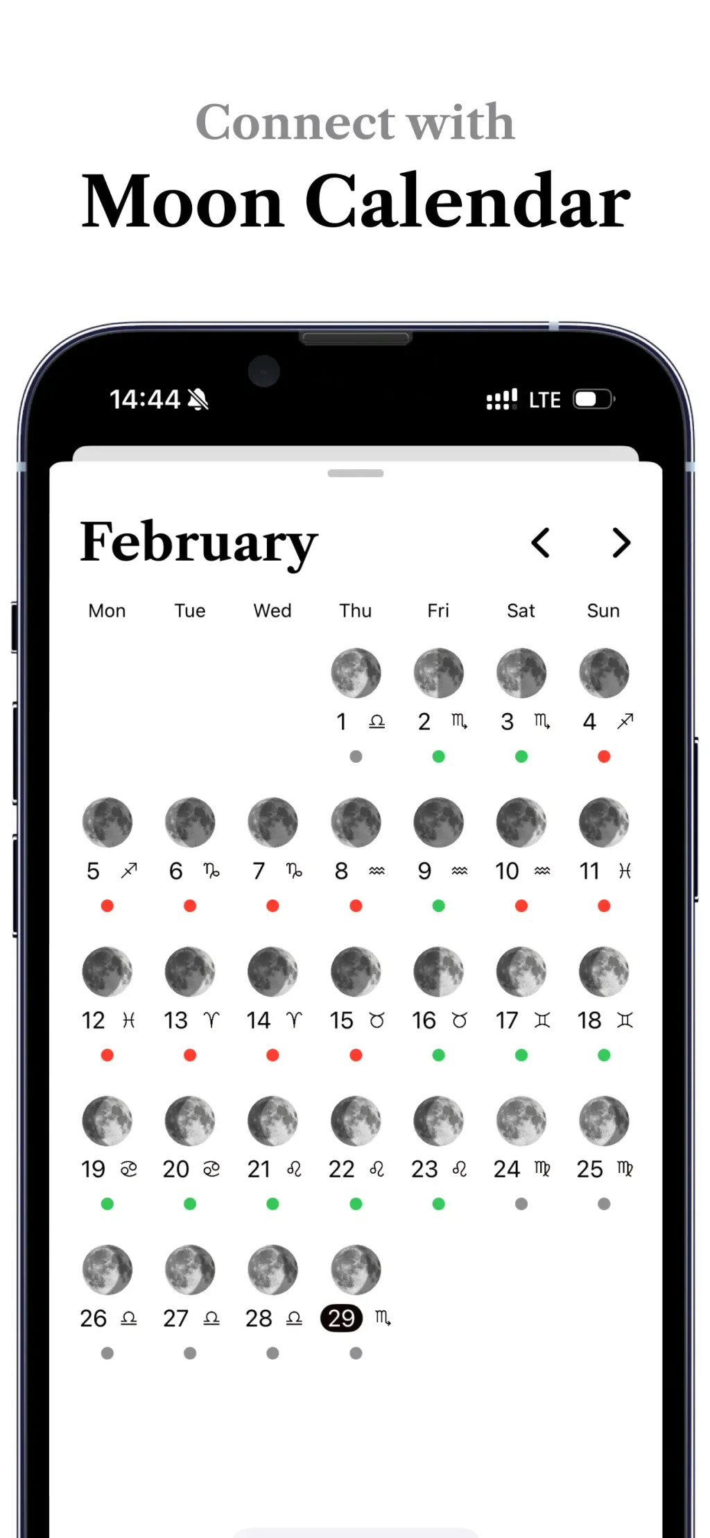 Luna: Your Moon Calendar screenshot 2
