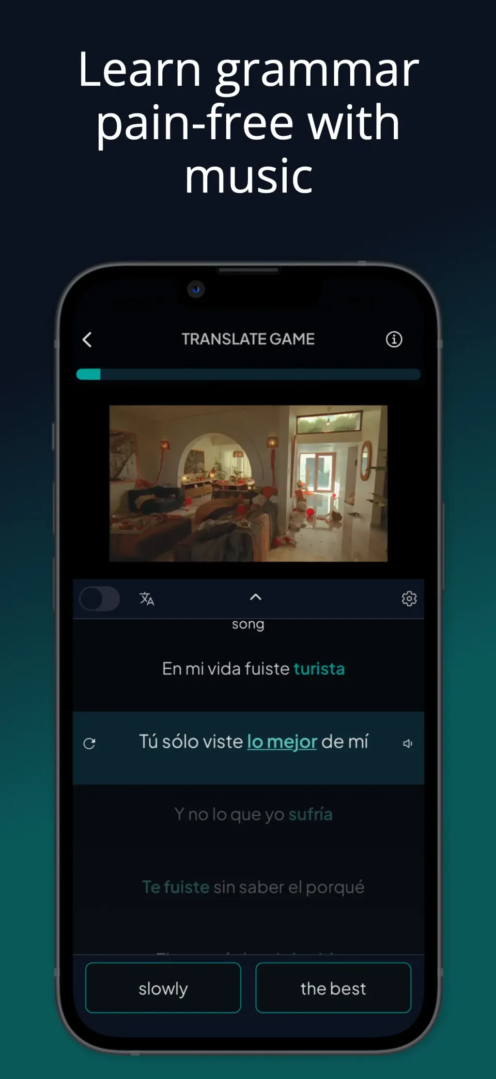 LyricFluent: Learn Languages App Store screenshot 8