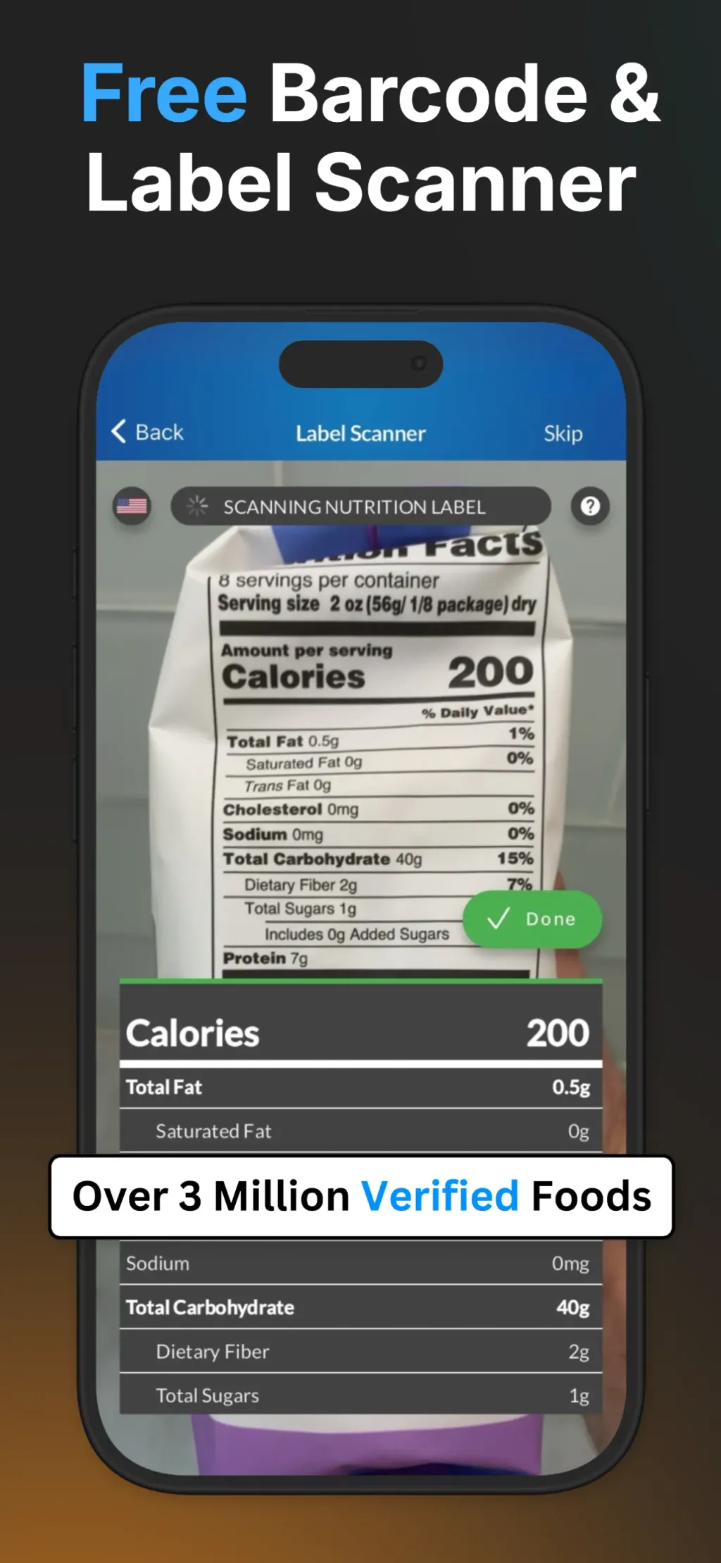 MacrosFirst - Macro Tracker App Store screenshot 3
