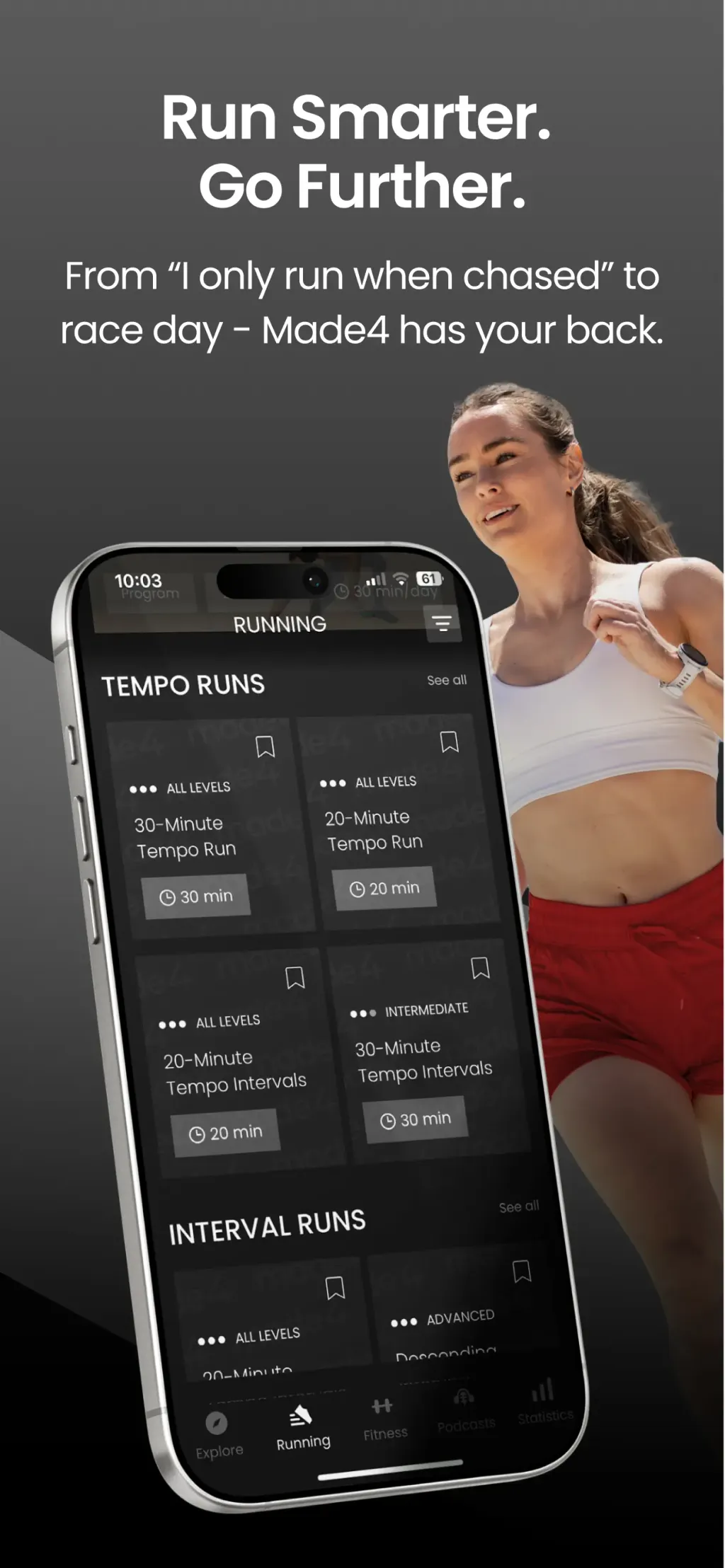 Made4 - Fitness & Running screenshot 2
