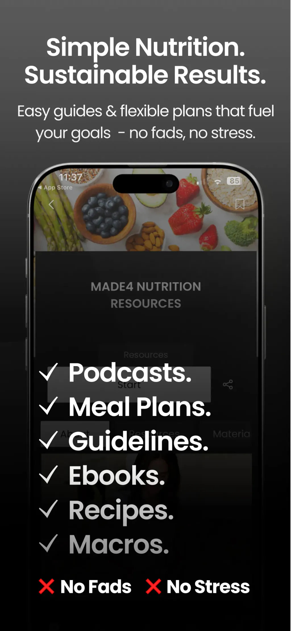Made4 - Fitness & Running App Store screenshot 5