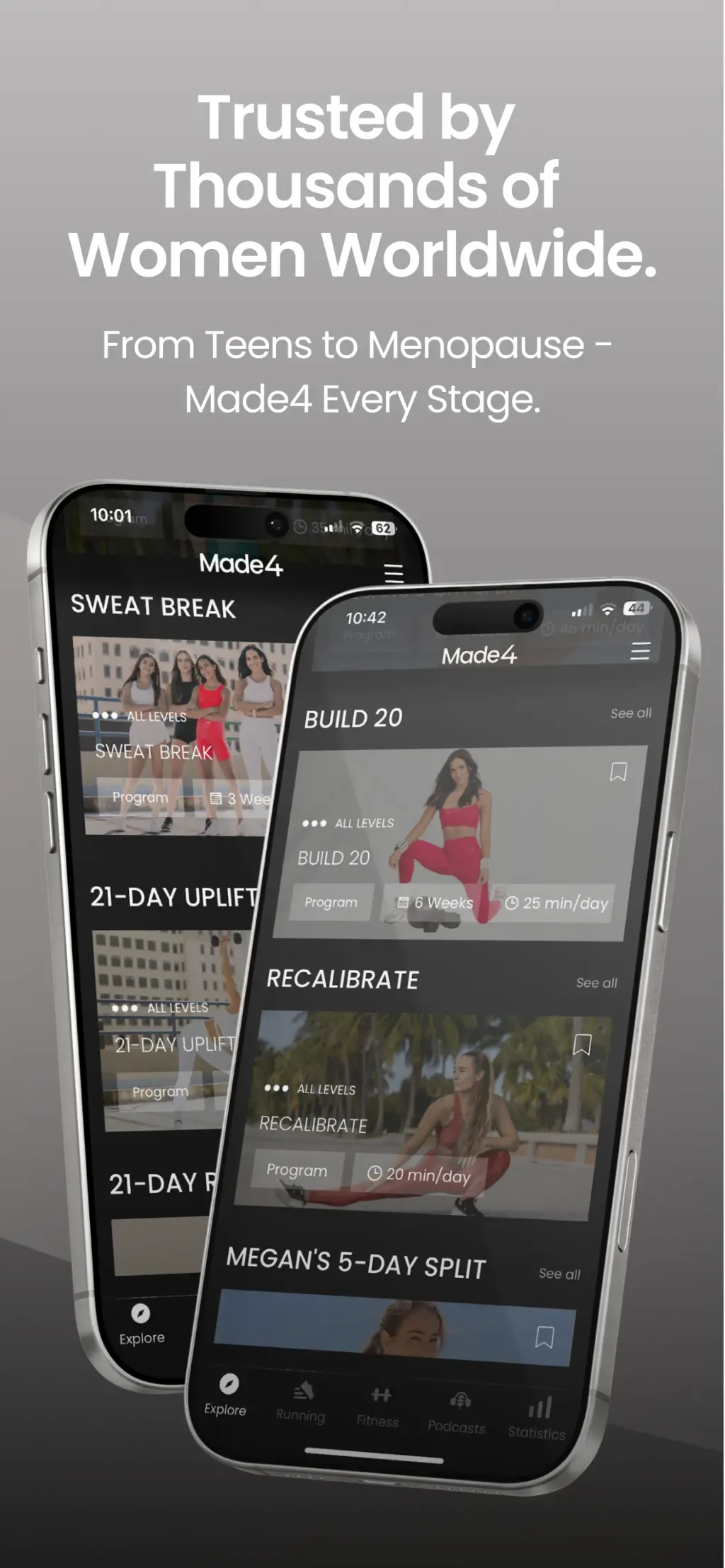 Made4 - Fitness & Running App Store screenshot 6