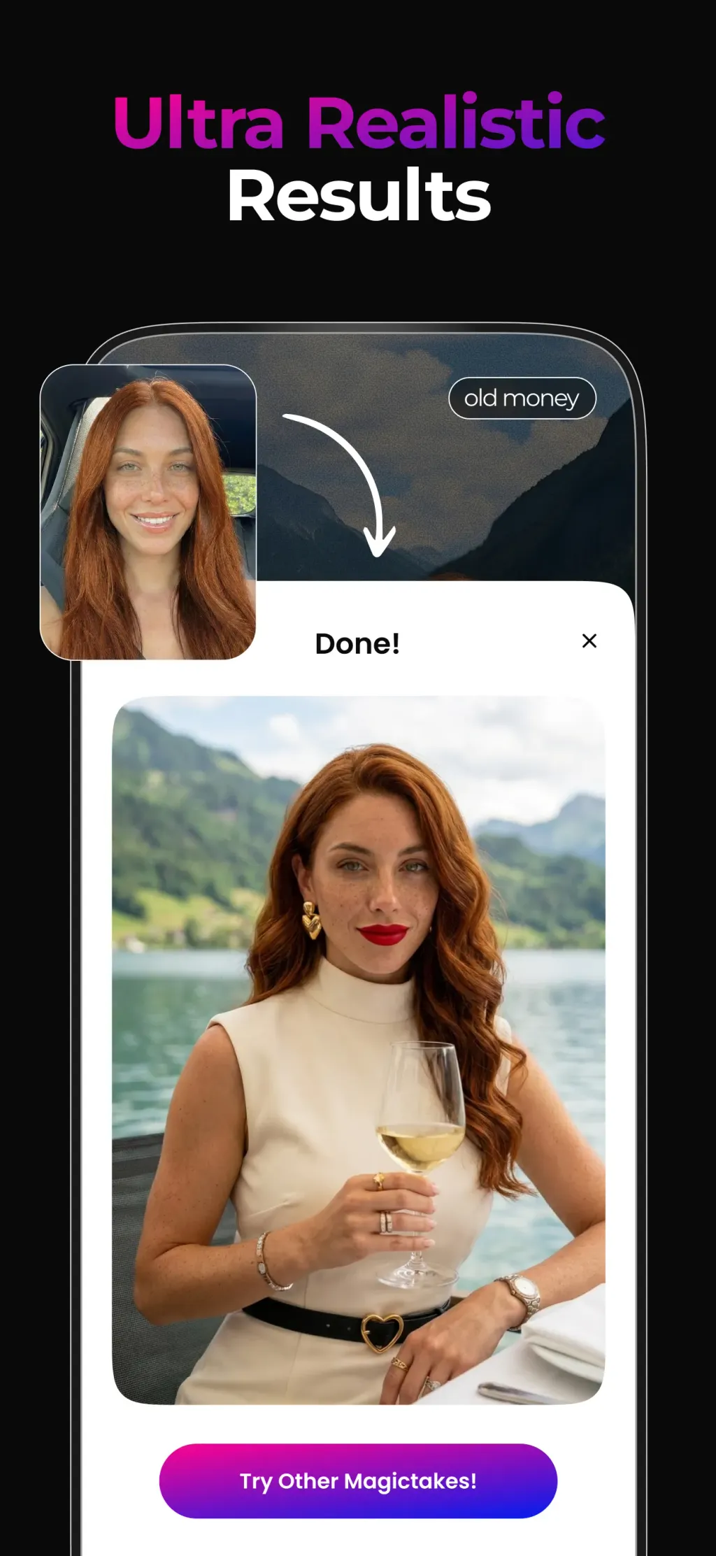 Magic Retake: AI Photo Editor App Store screenshot 2
