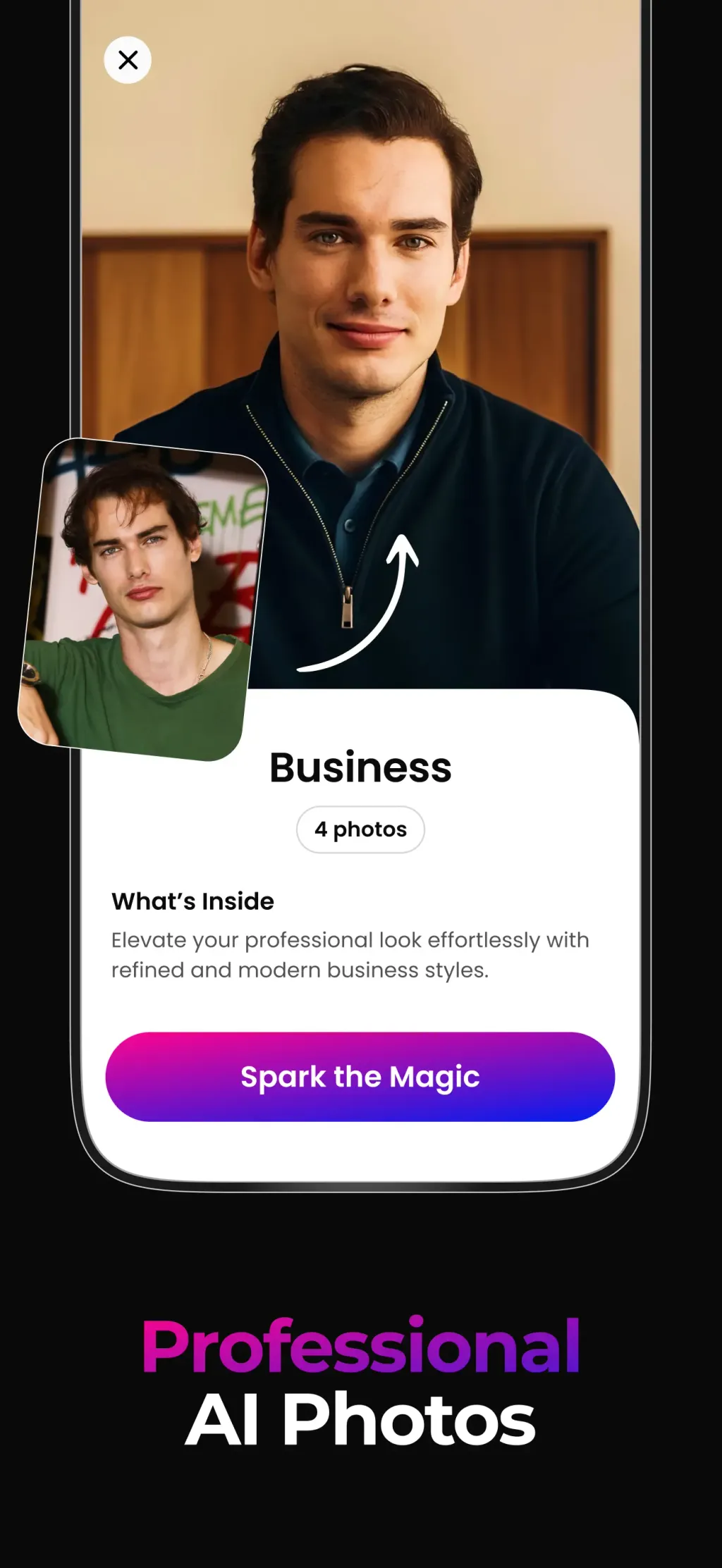 Magic Retake: AI Photo Editor App Store screenshot 3