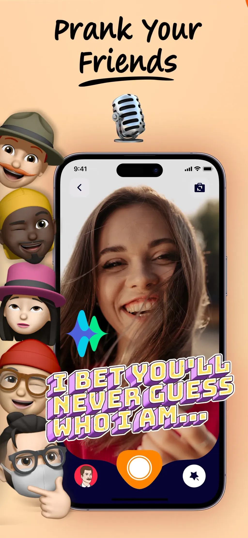 Magic Voice Changer & Effects App Store screenshot 2