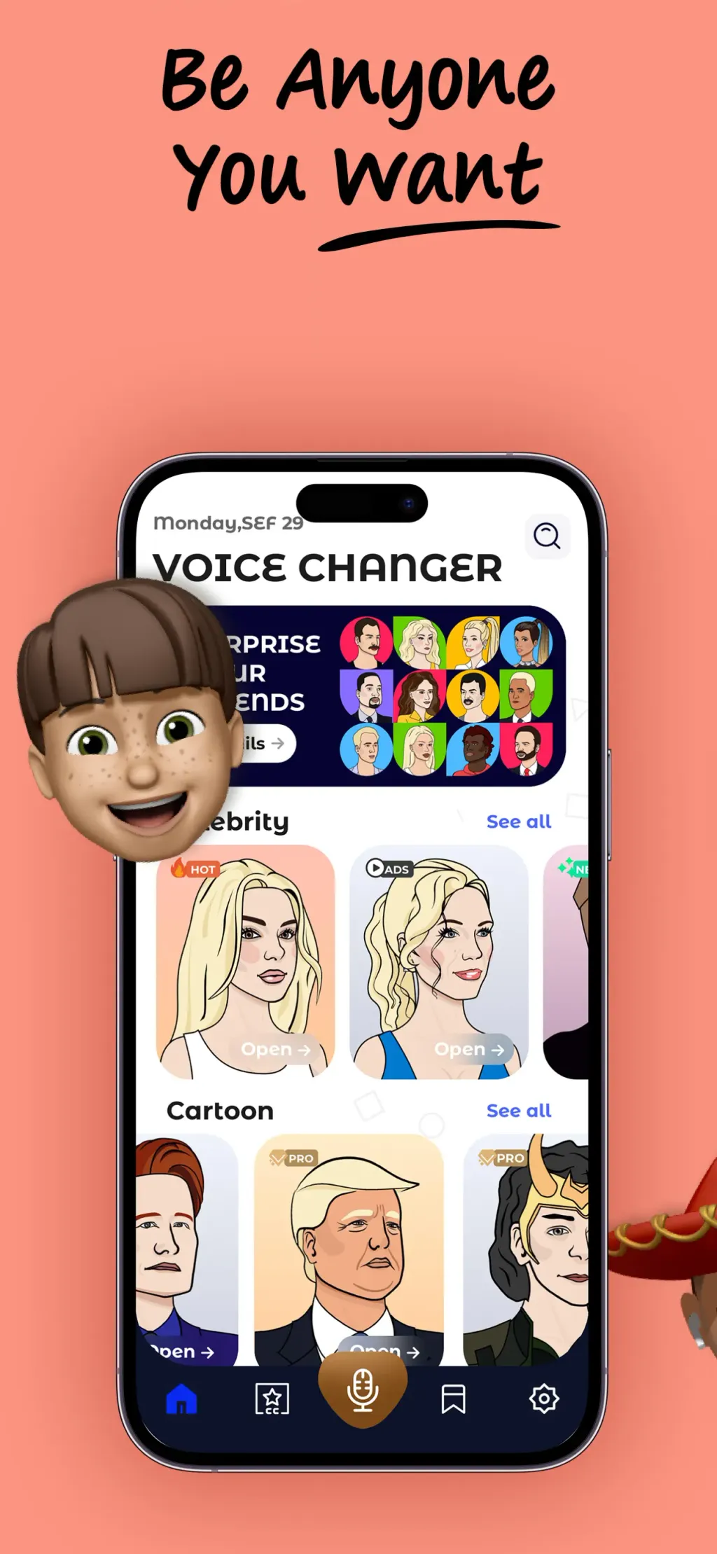 Magic Voice Changer & Effects App Store screenshot 4