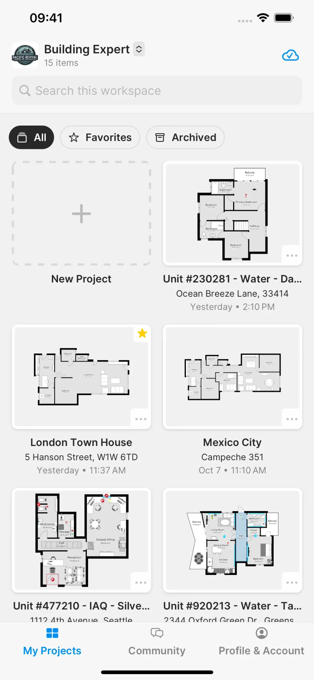 magicplan App Store screenshot 1