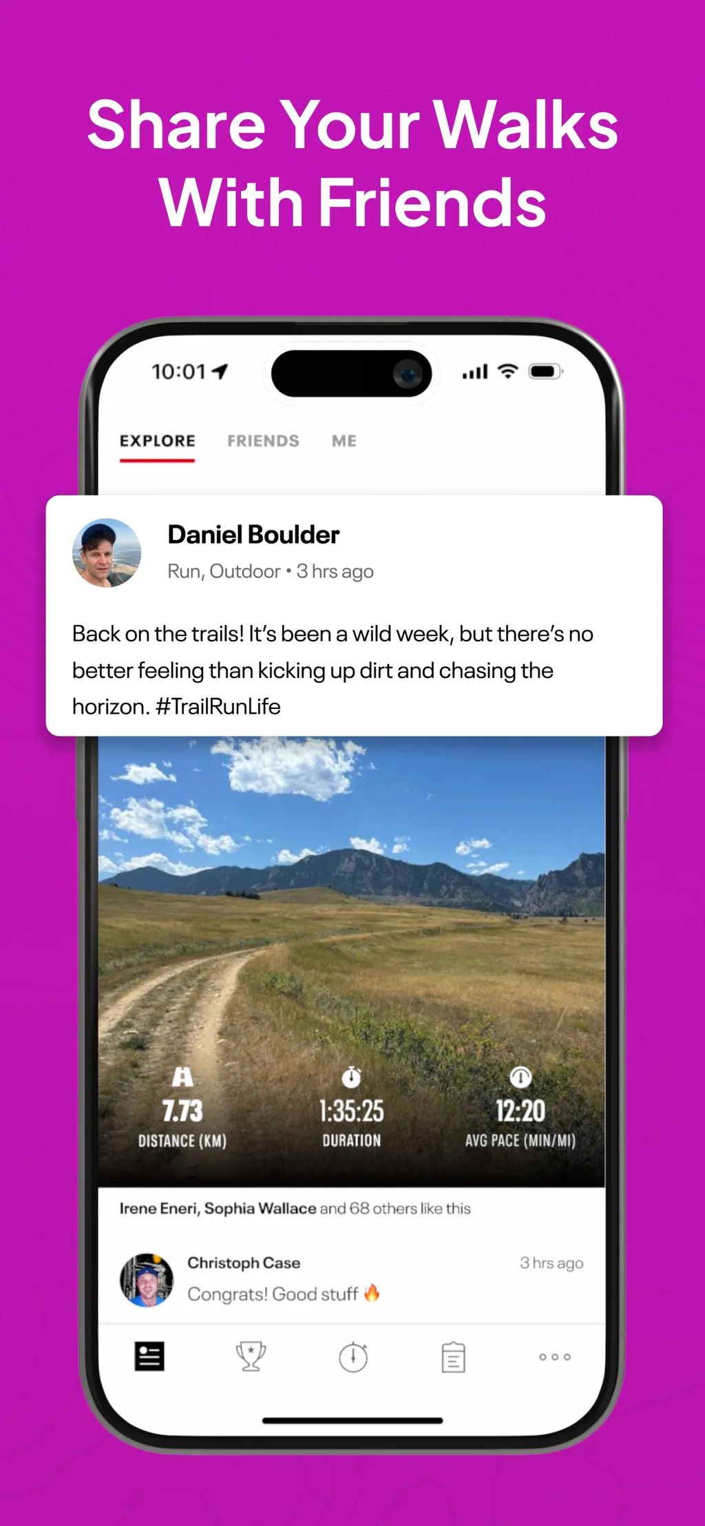 Map My Walk: Walking Tracker screenshot 1