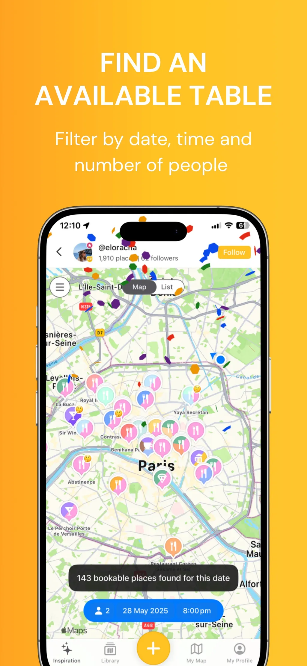 Mapstr – Save & Follow Places App Store screenshot 8