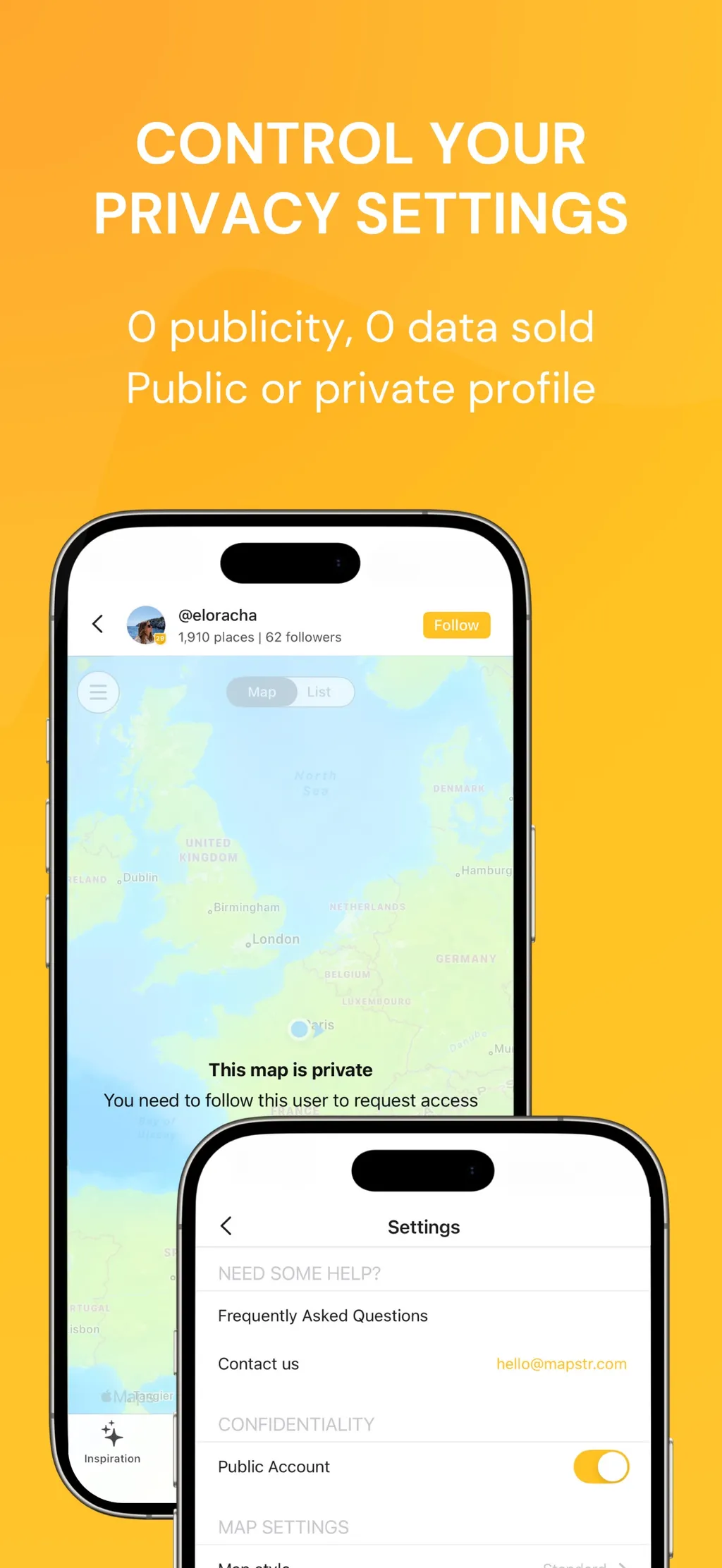 Mapstr – Save & Follow Places App Store screenshot 10