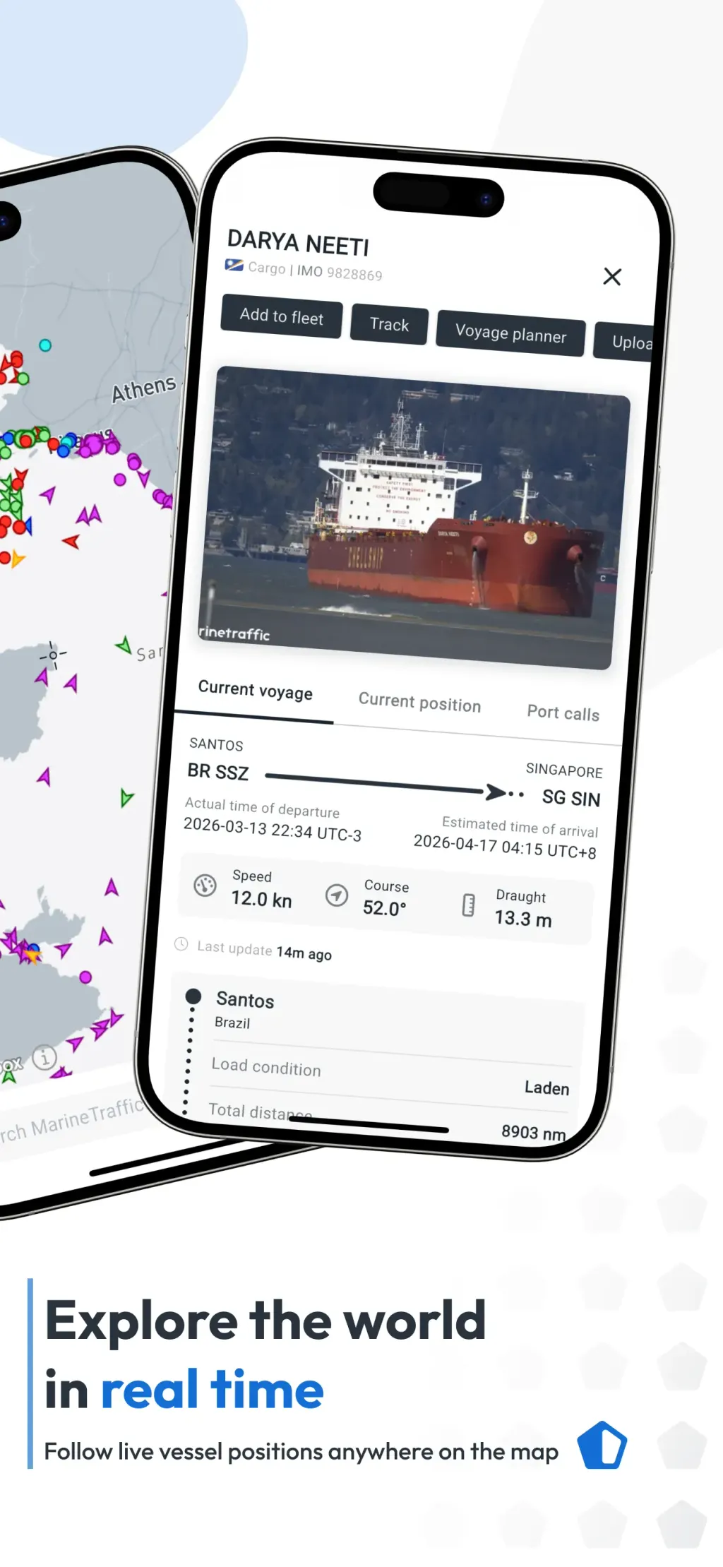 MarineTraffic - Ship Tracking App Store screenshot 2
