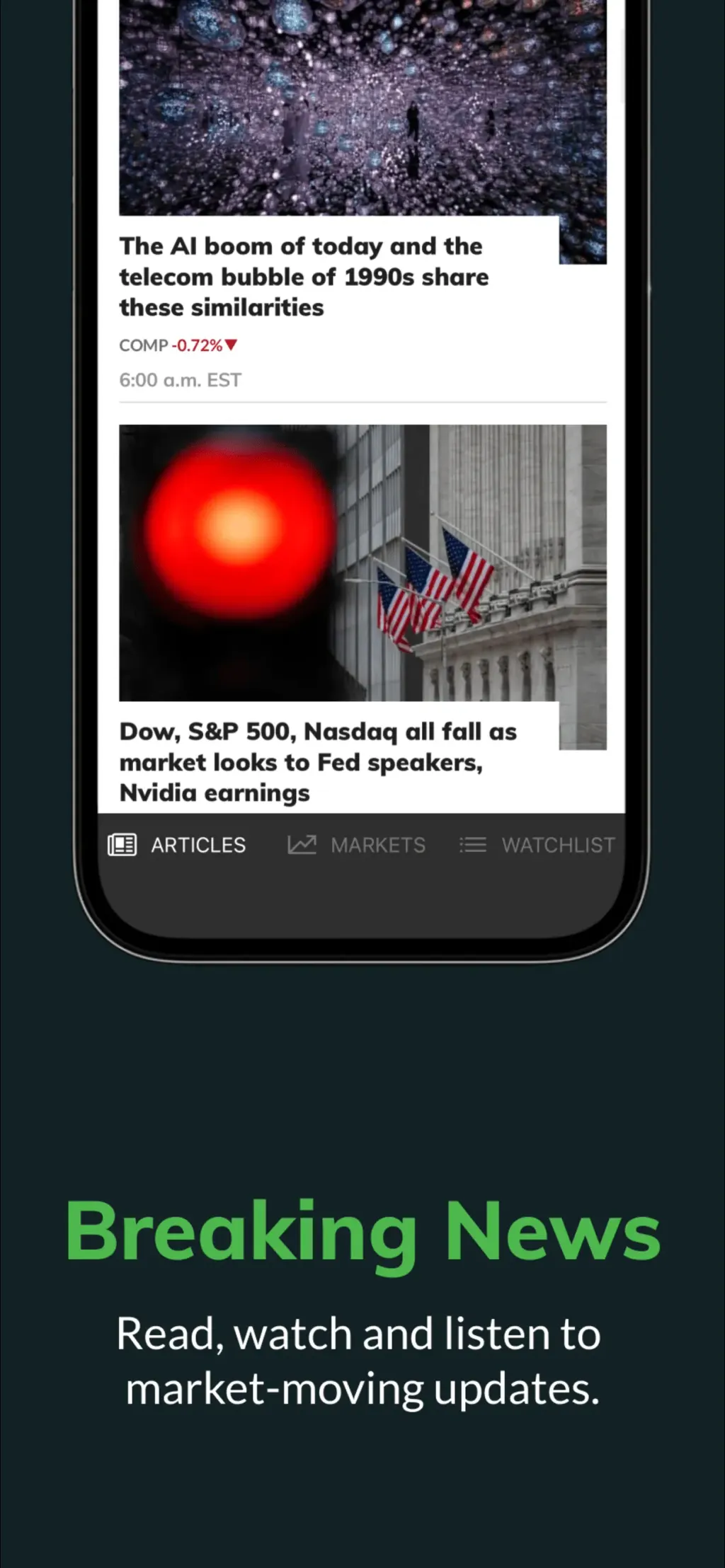MarketWatch - News & Data screenshot 1