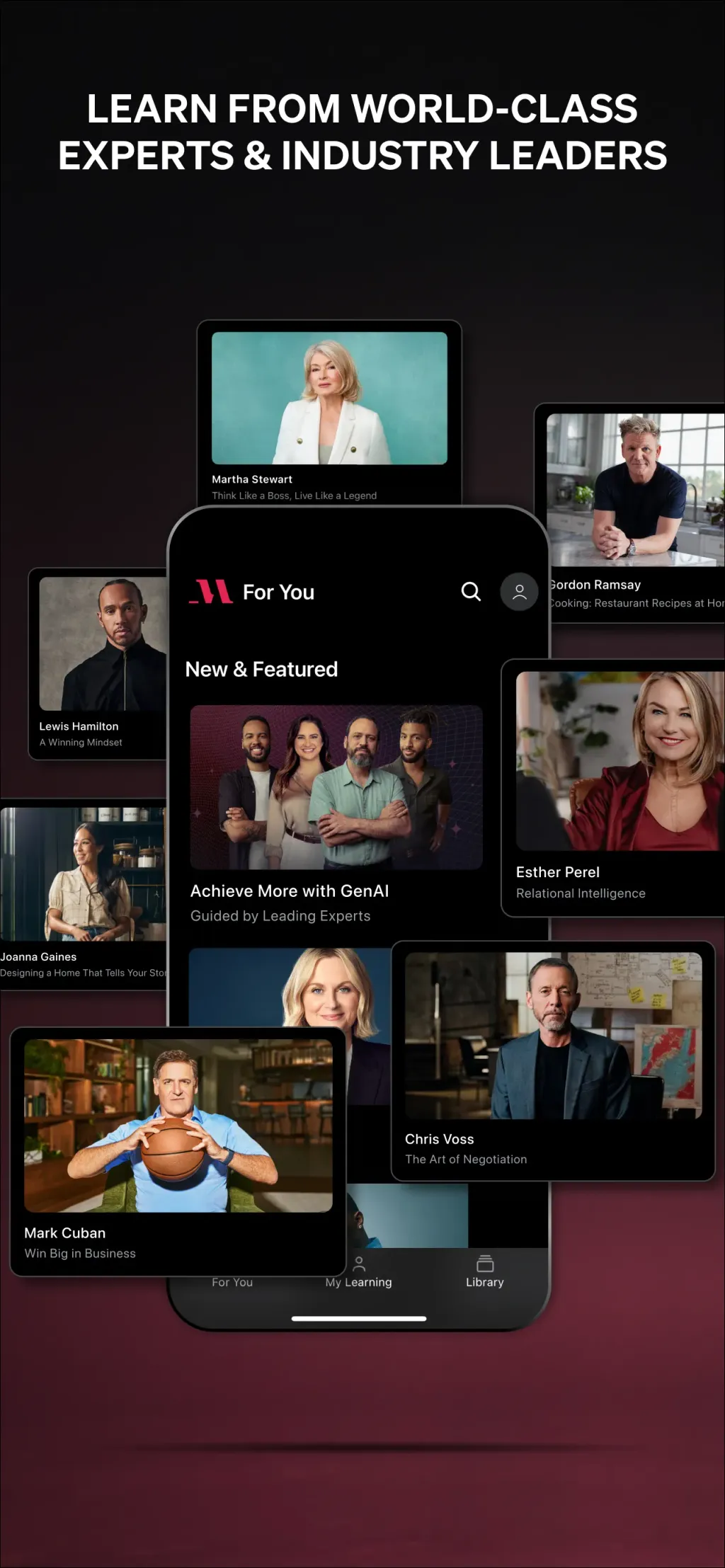 MasterClass: Online Classes App Store screenshot 1