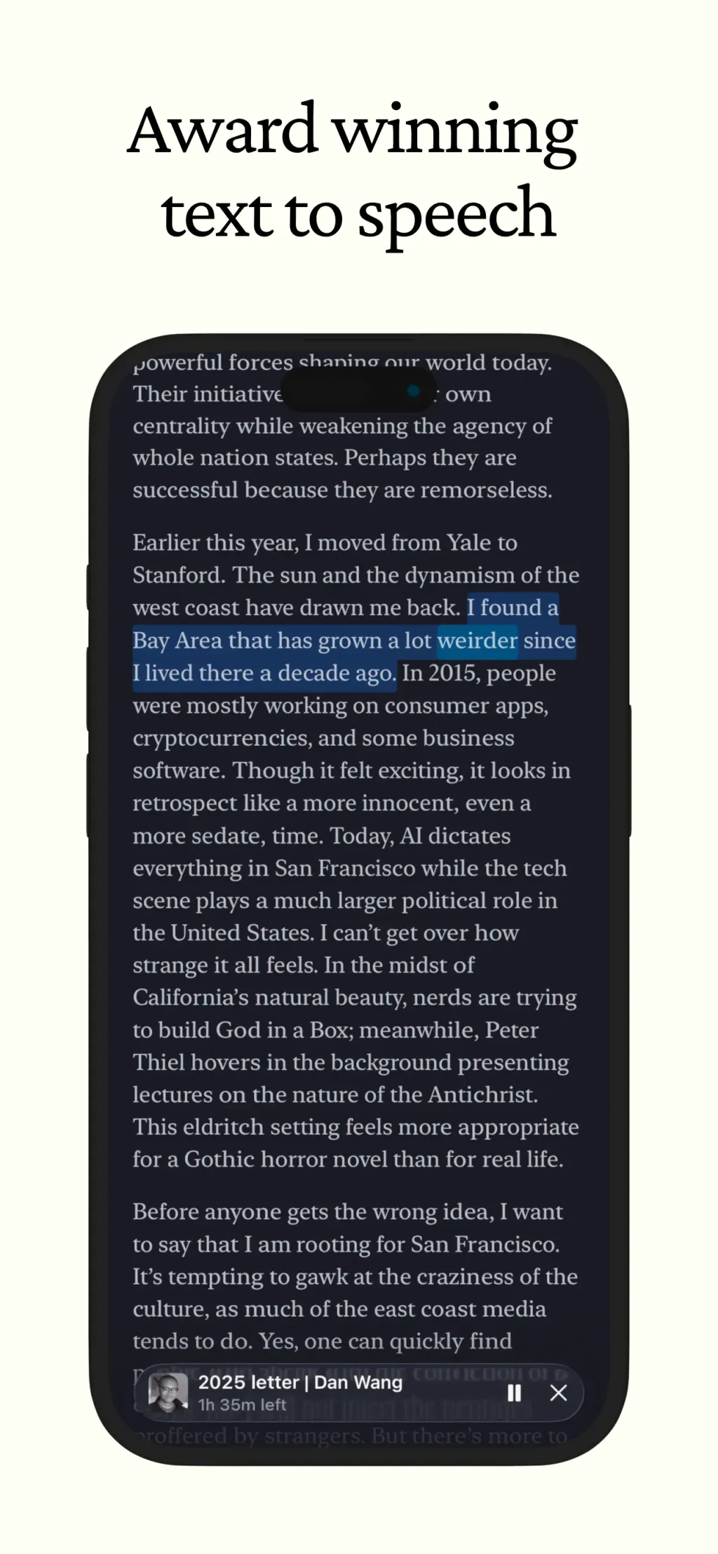 Matter: Reading App App Store screenshot 3