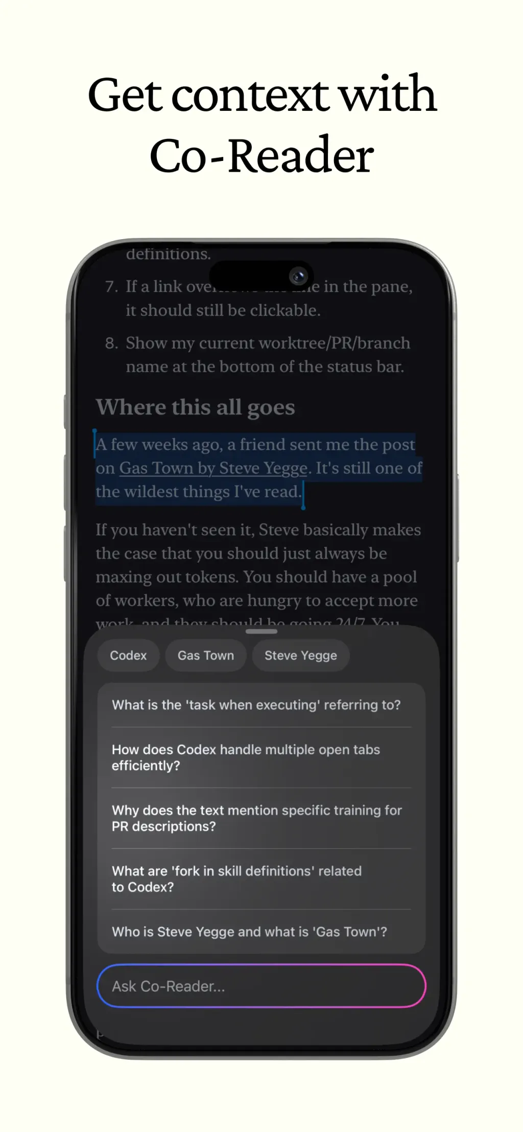 Matter: Reading App App Store screenshot 6