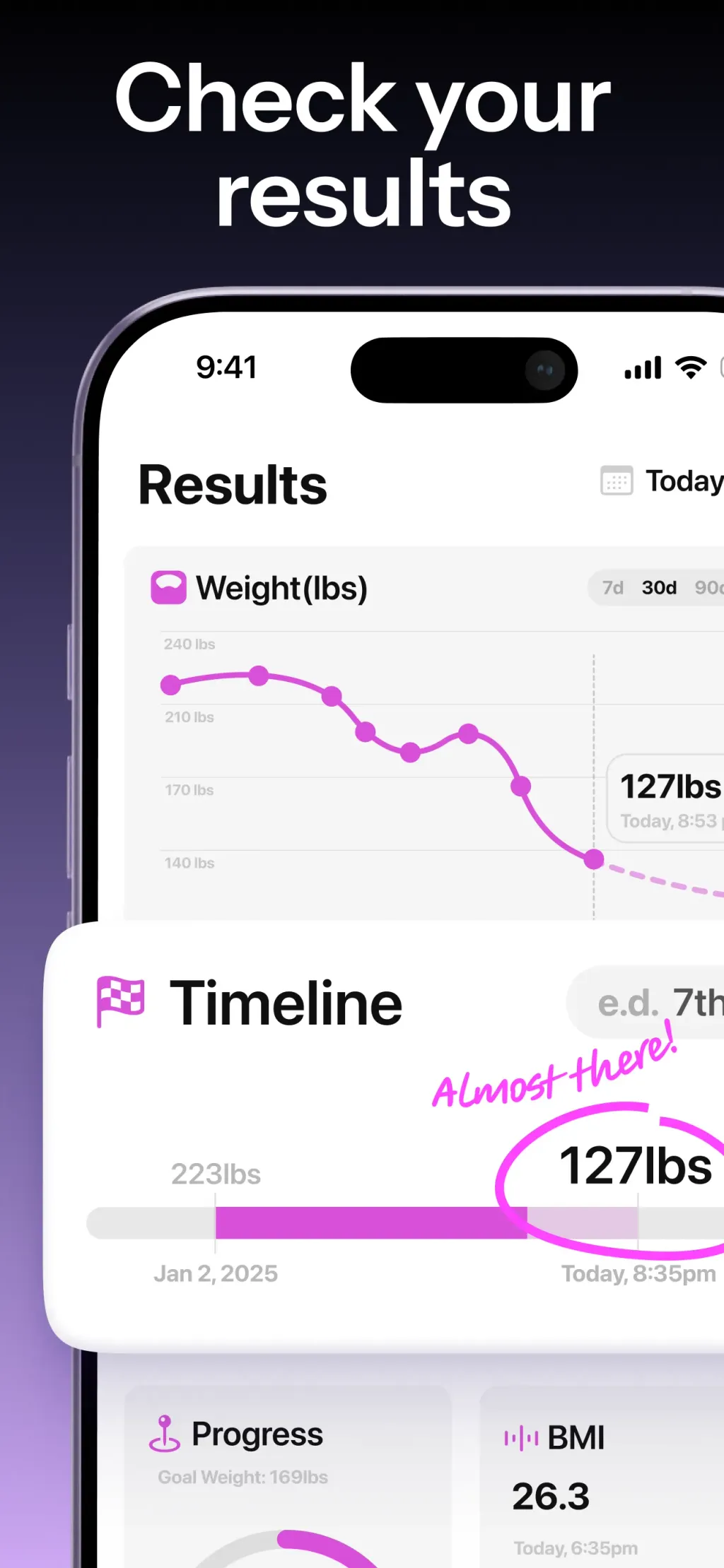 MeAgain: GLP-1 Tracker App screenshot 1