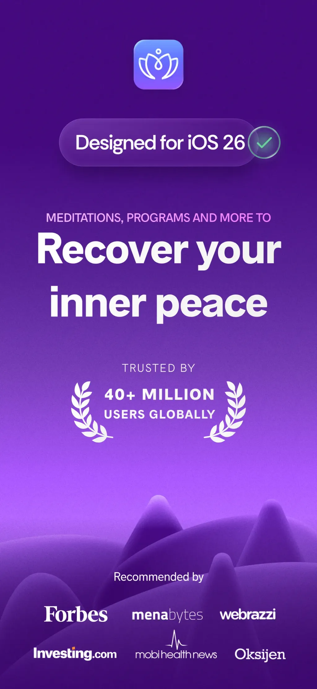 Meditopia: Sleep, Meditation App Store screenshot 1