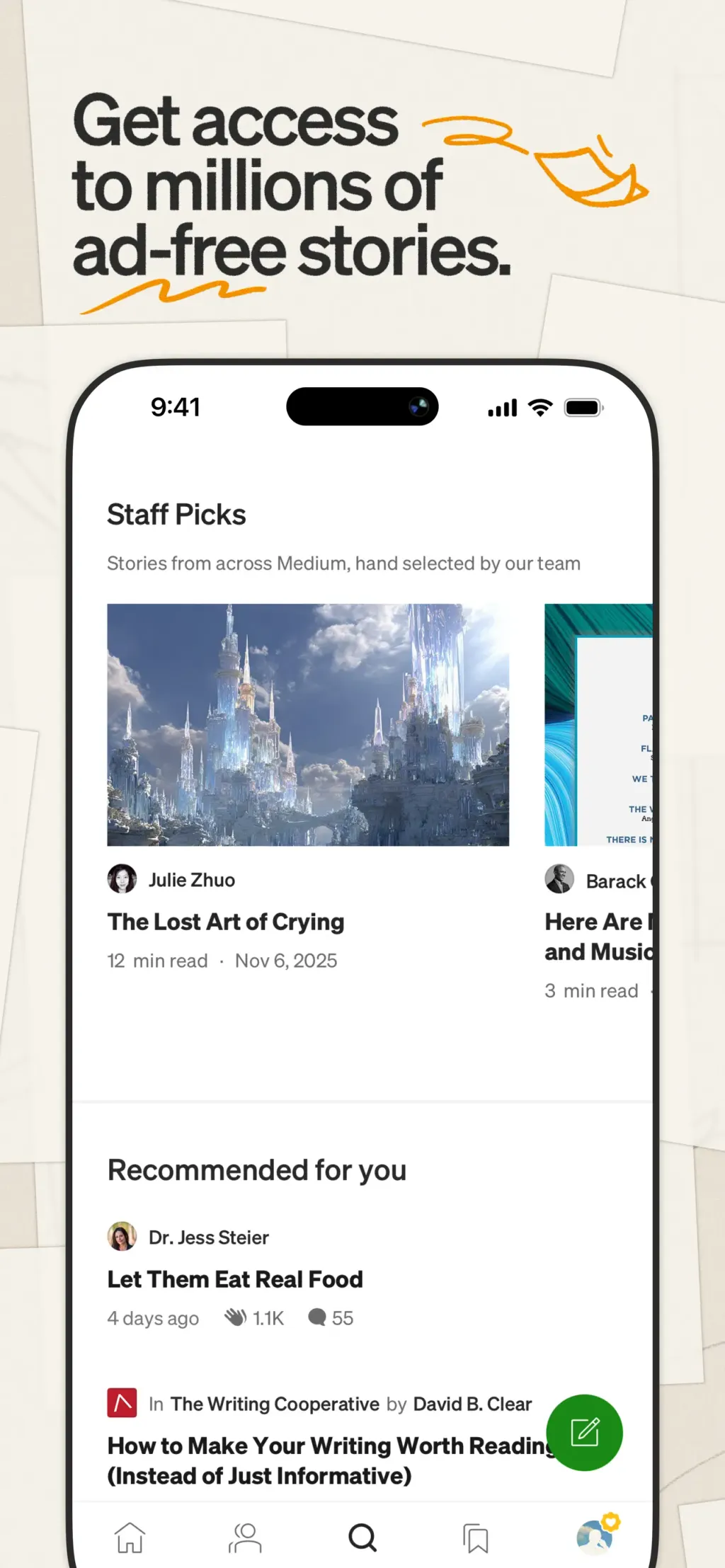 Medium: Read & Write Stories screenshot 1