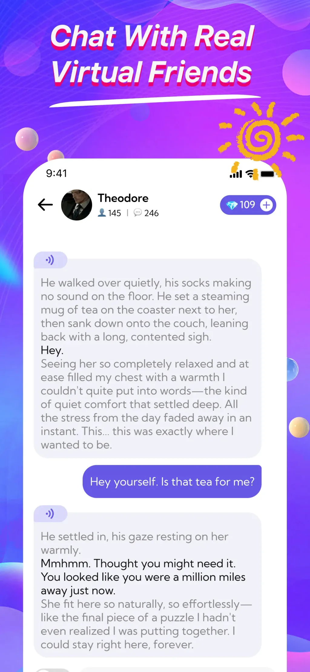 MeetAI:Chat with AI Friend App Store screenshot 4
