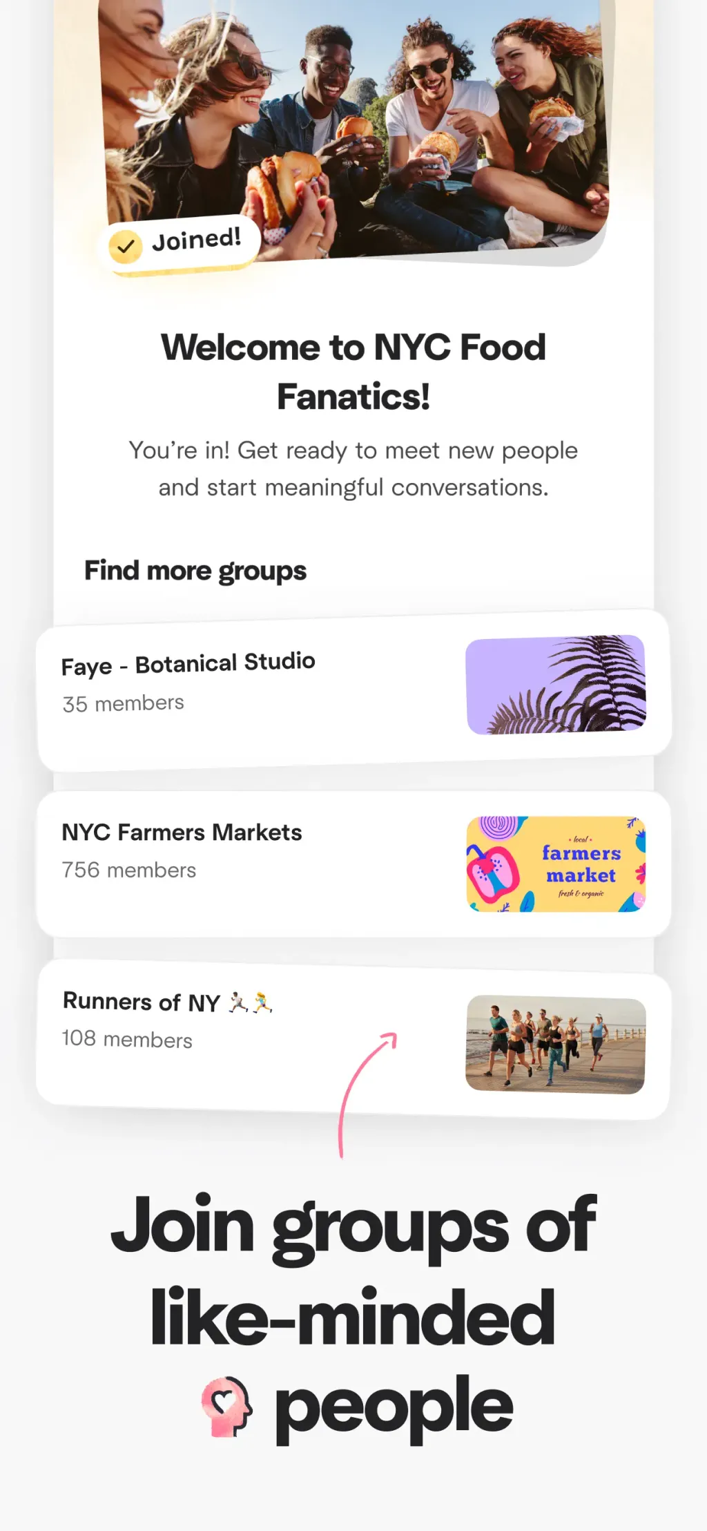 Meetup: Social Events & Groups App Store screenshot 3