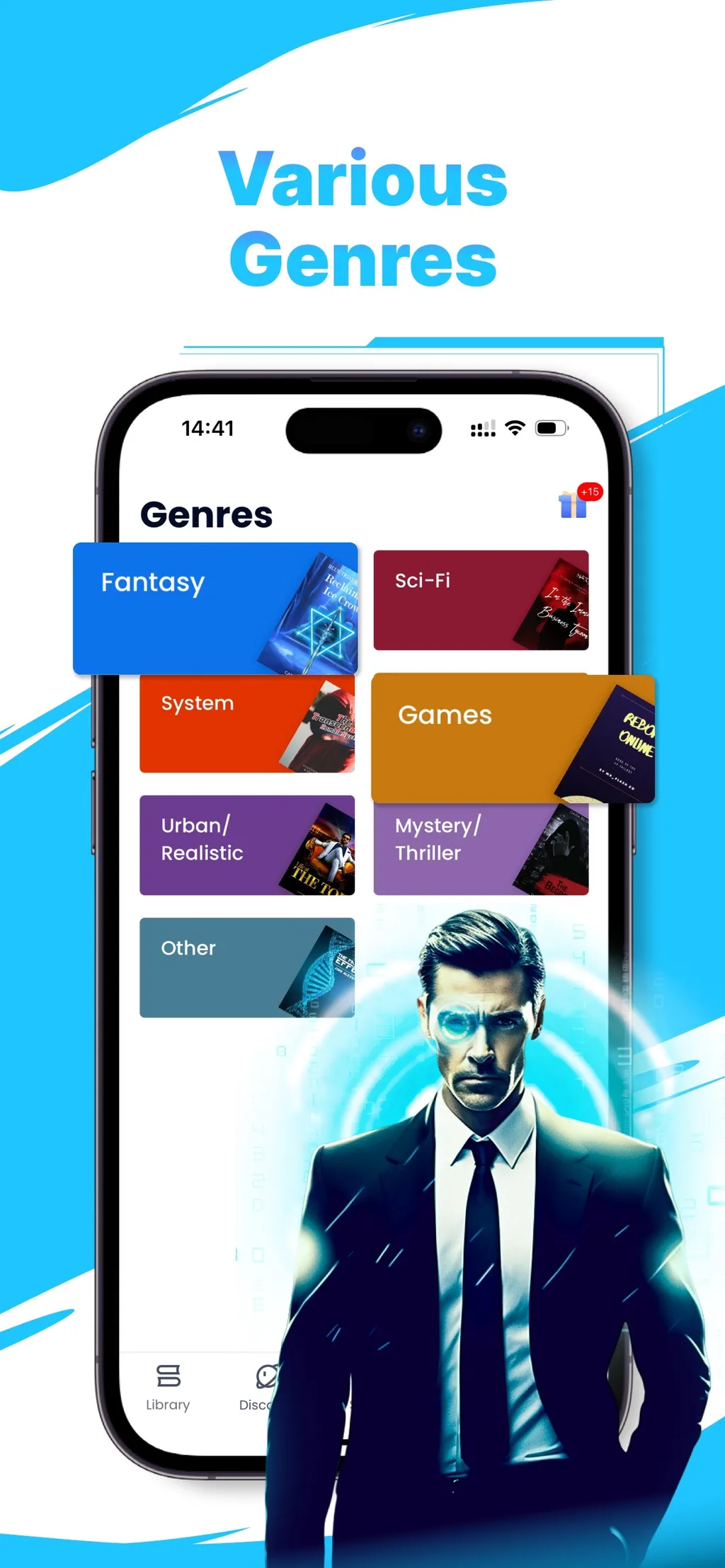 MegaNovel - fiction & webtoon App Store screenshot 4