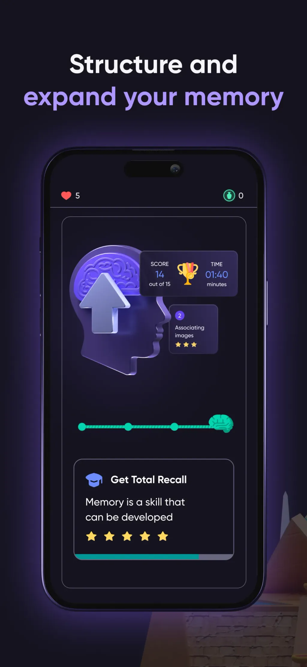 memory OS: Brain Training App Store screenshot 3
