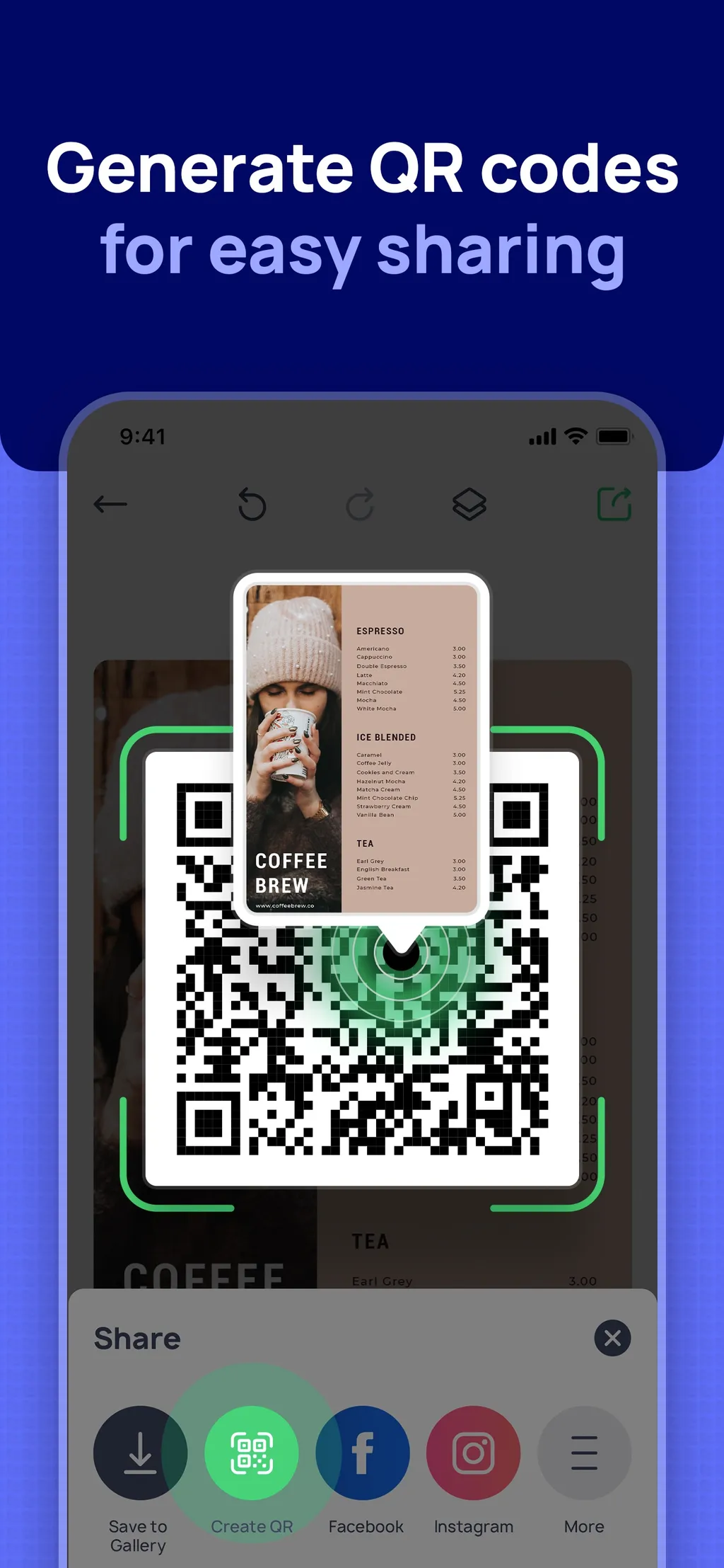 Menu Maker: Design Creator App Store screenshot 6