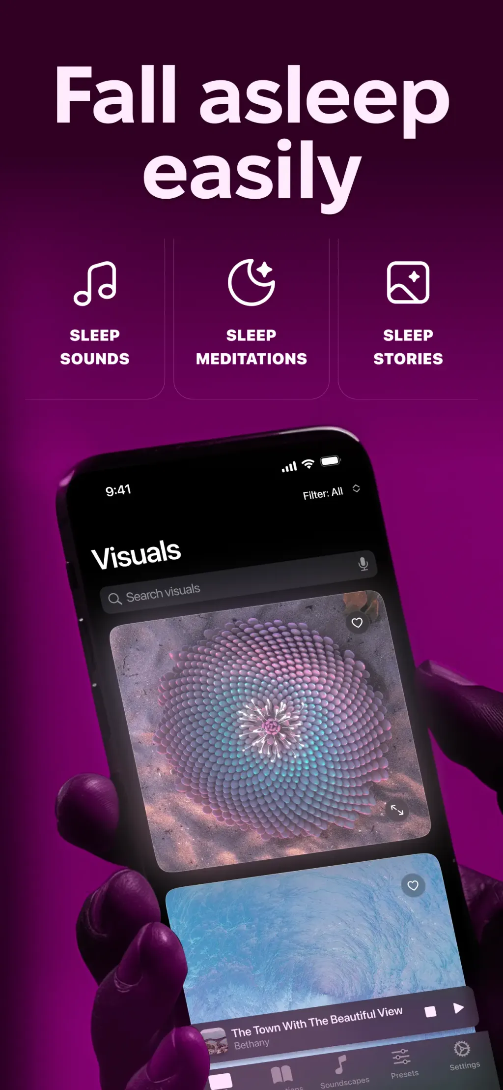 Mesmerize - Visual Meditation App Store screenshot 3