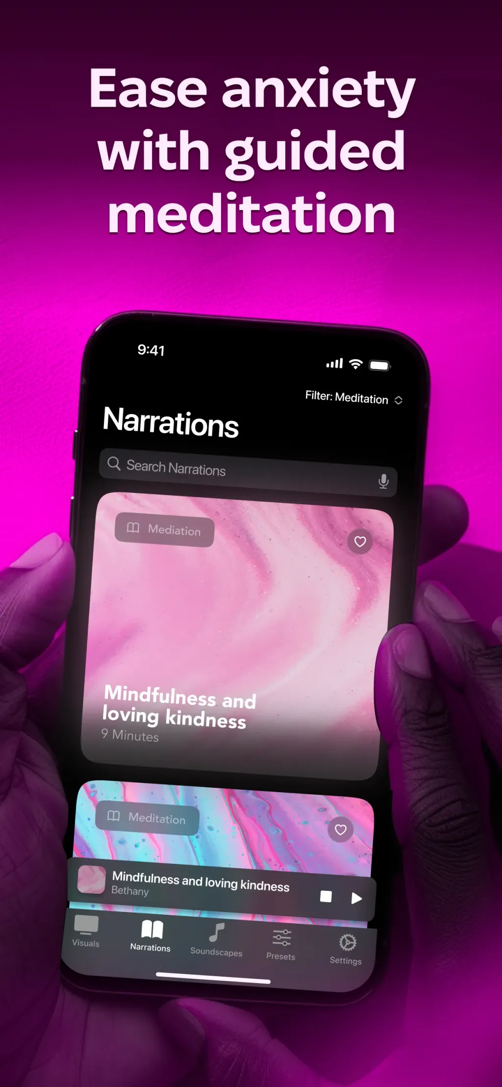 Mesmerize - Visual Meditation App Store screenshot 4