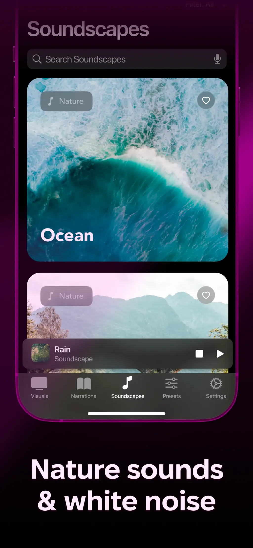 Mesmerize - Visual Meditation App Store screenshot 5