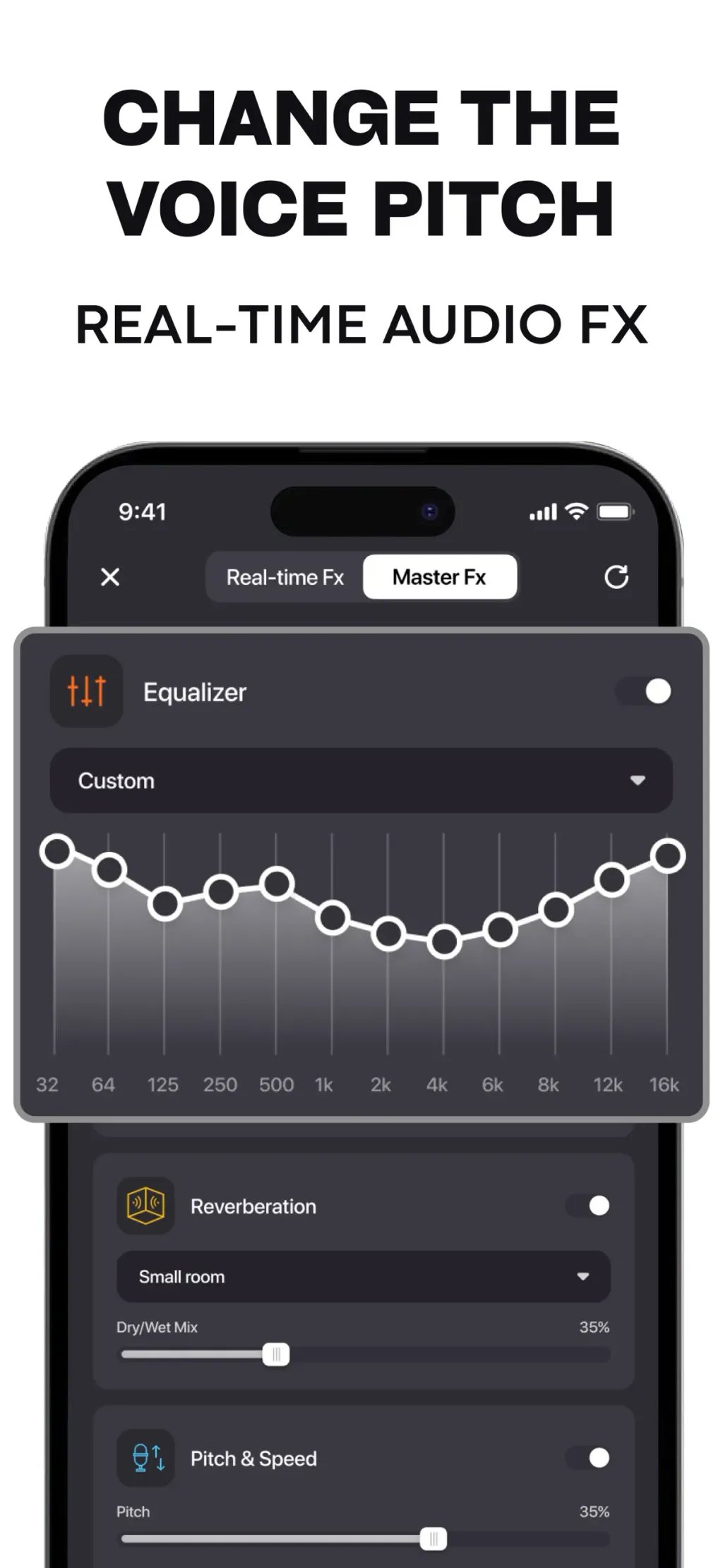 Microphone Live-Voice Recorder screenshot 2