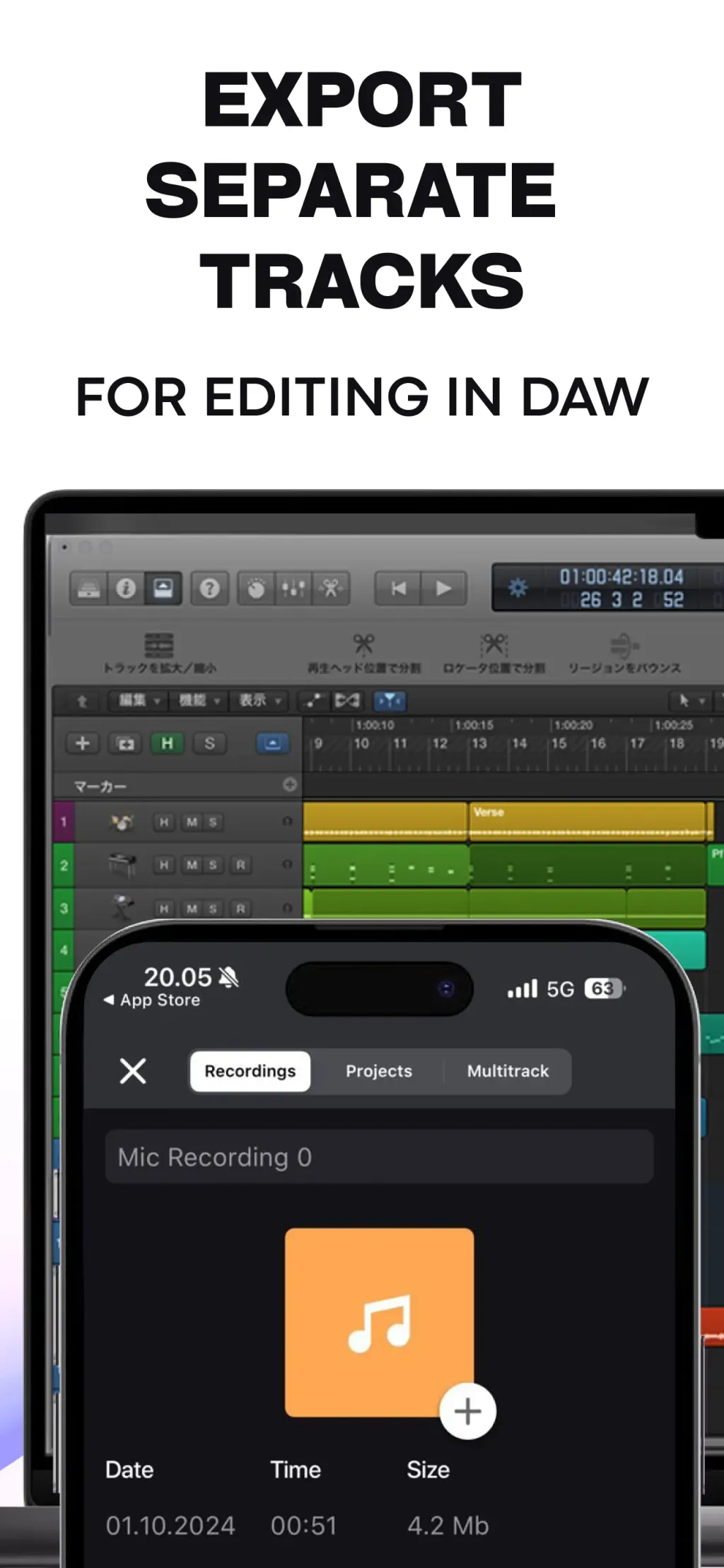 Microphone Live-Voice Recorder screenshot 4
