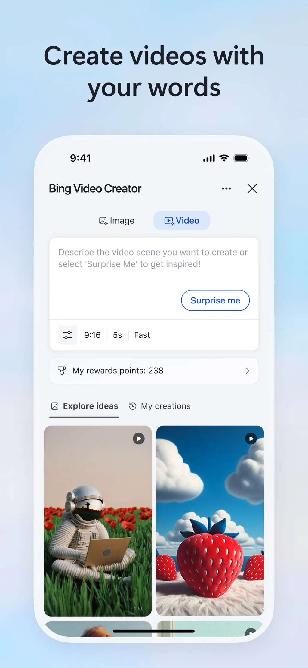 Microsoft Bing Search App Store screenshot 2
