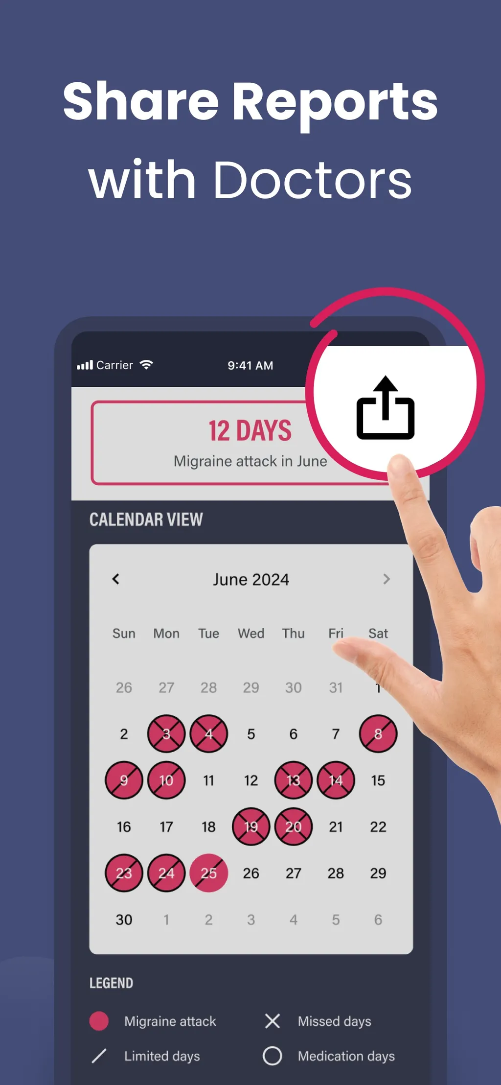 Migraine Buddy: Track Headache App Store screenshot 5